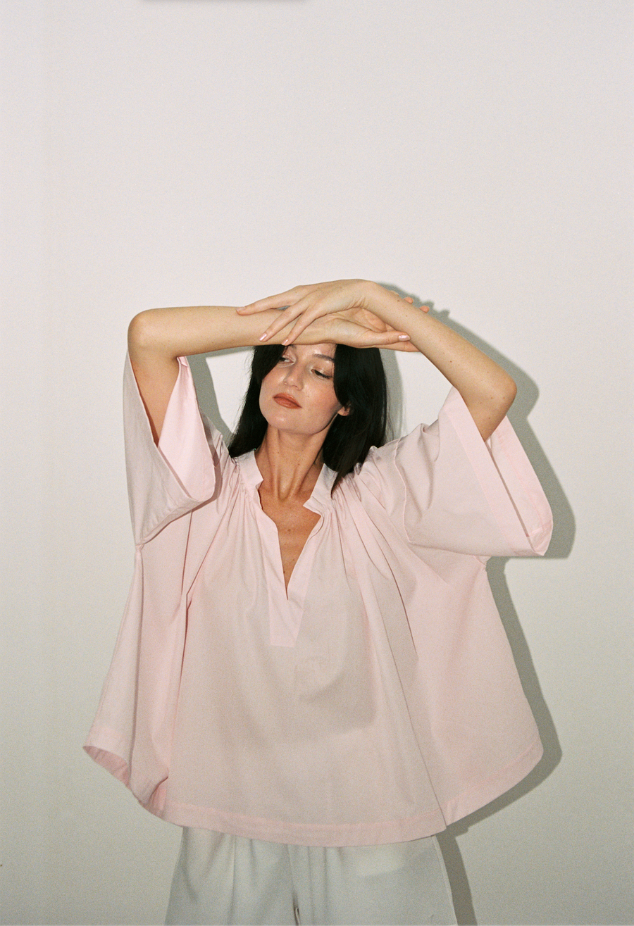 Chemise Vanessa rose