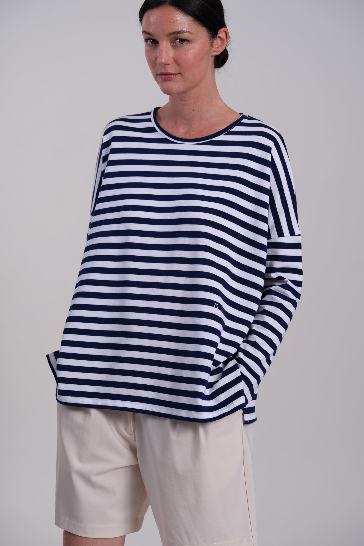 Marinière Lou bleu et blanc
