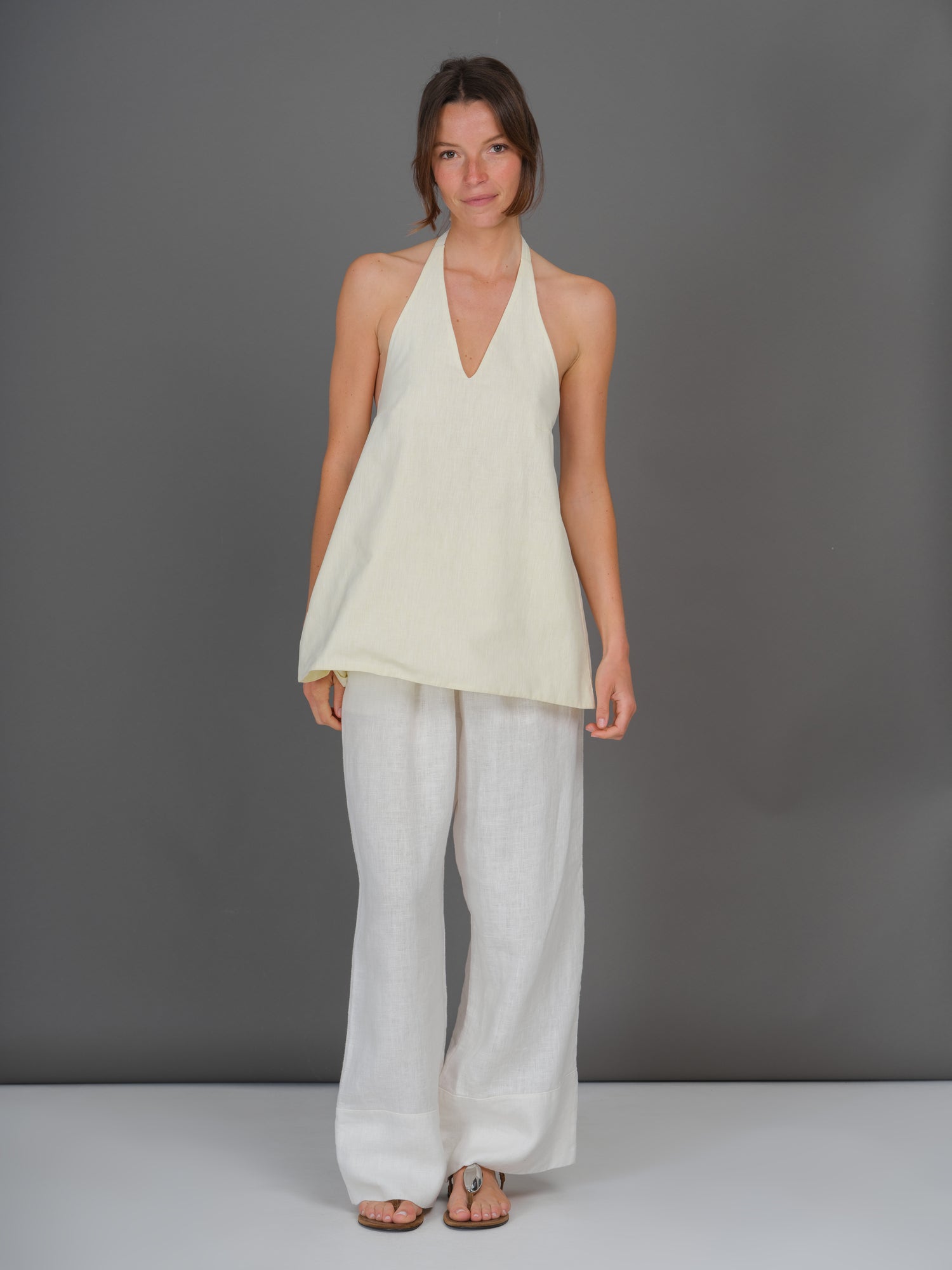 Leslie top butter yellow