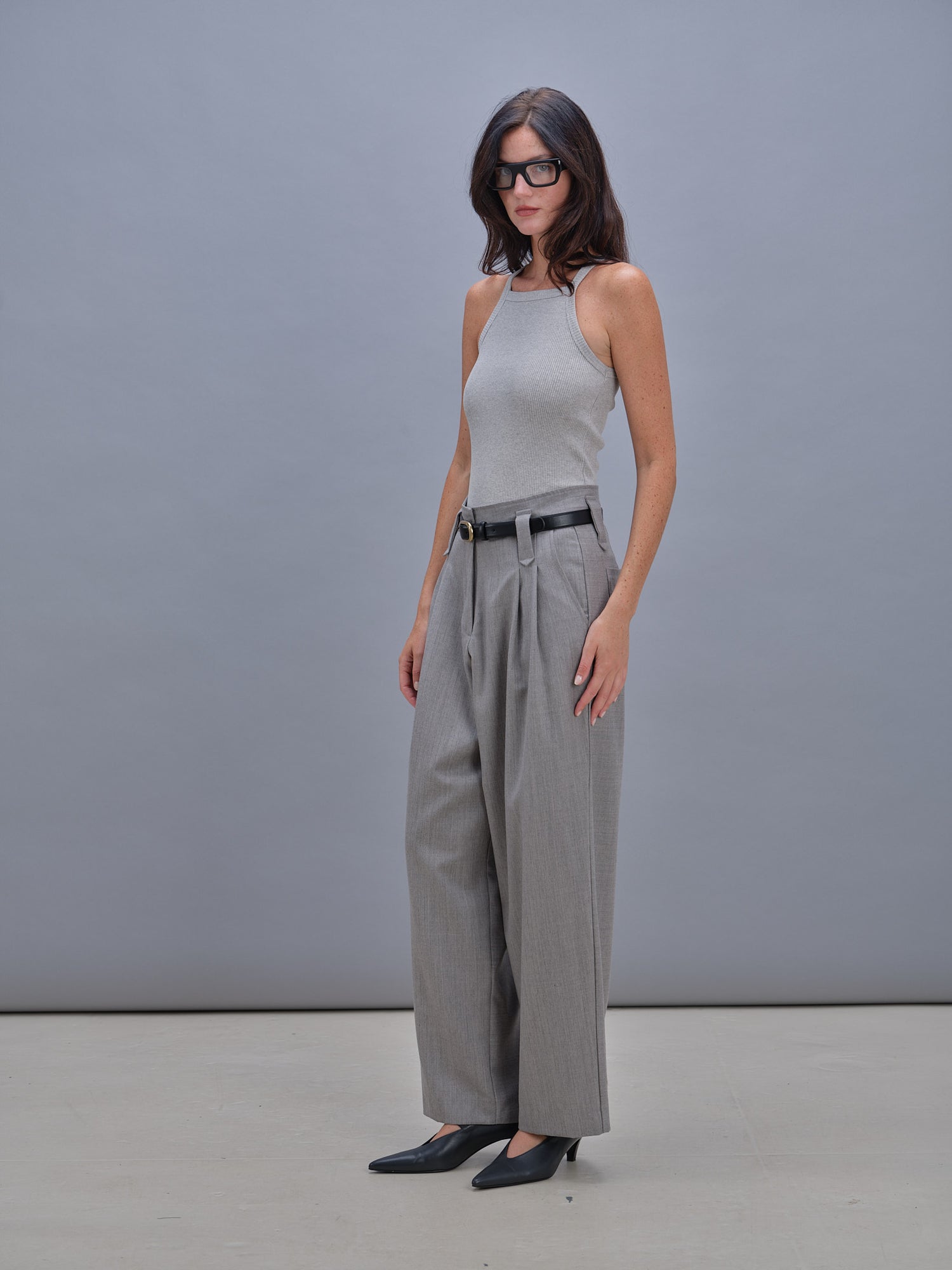 Tank top Lee gris