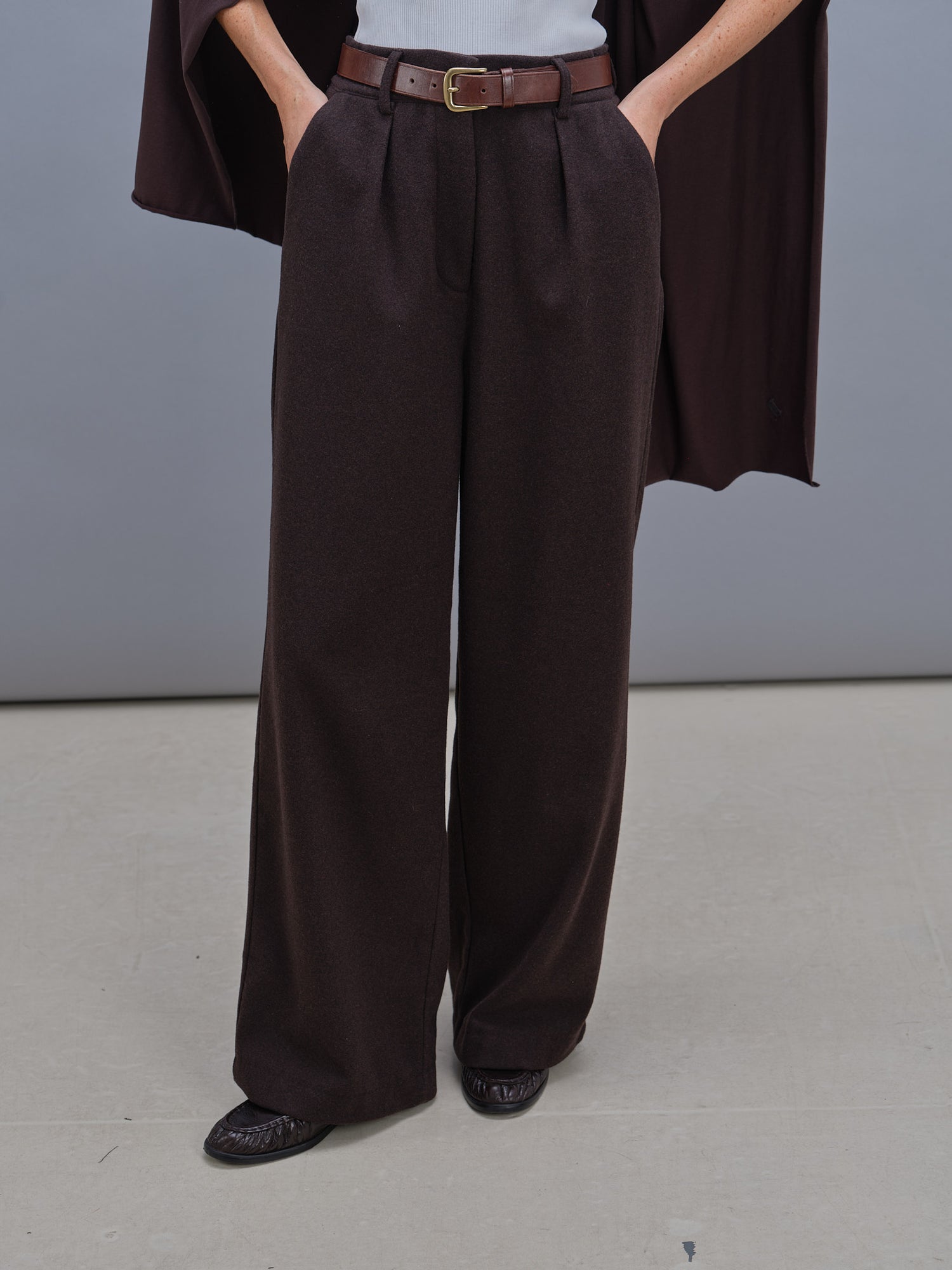 Woody pants brown
