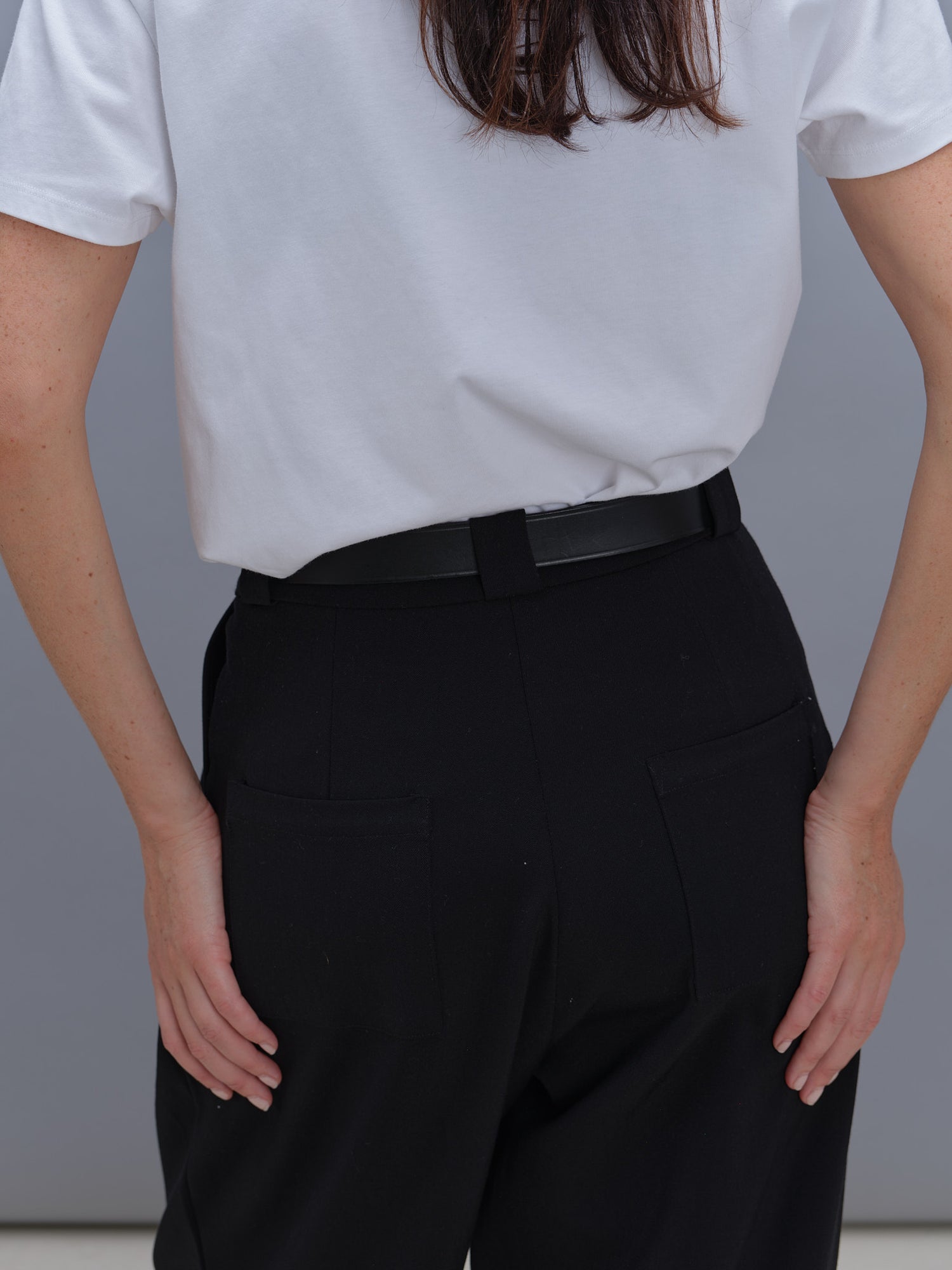 Lino pants black