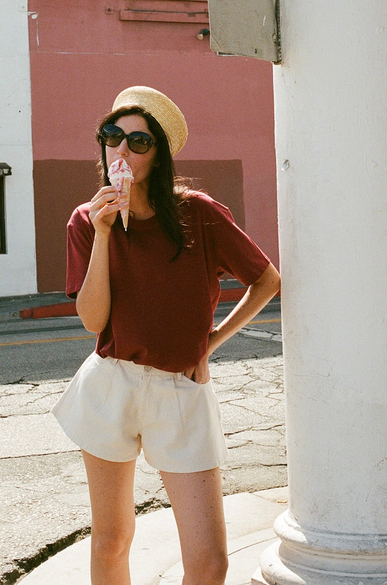 Short Jude beige