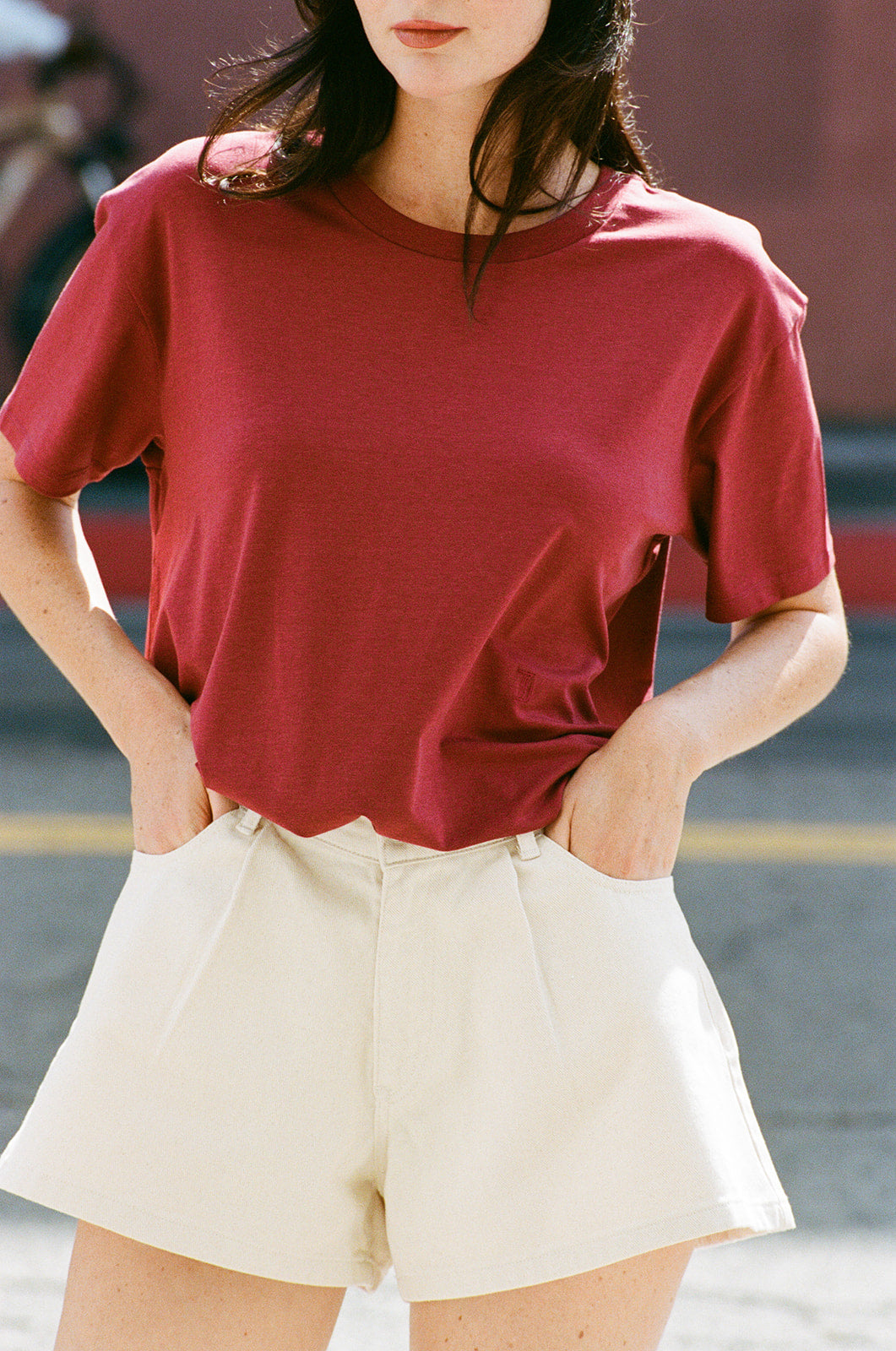 Short Jude beige