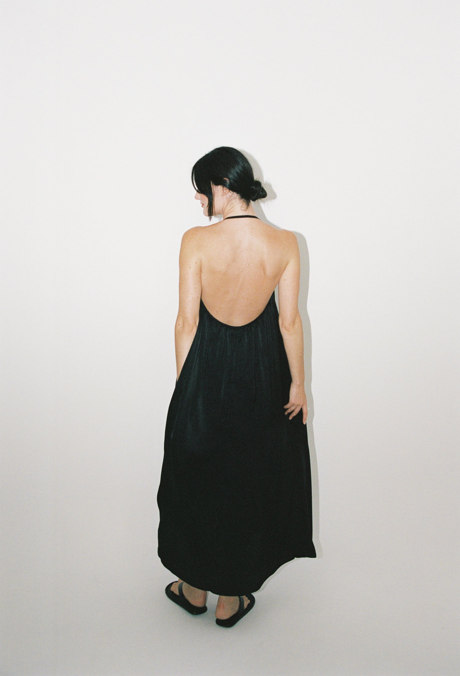 Moon dress black
