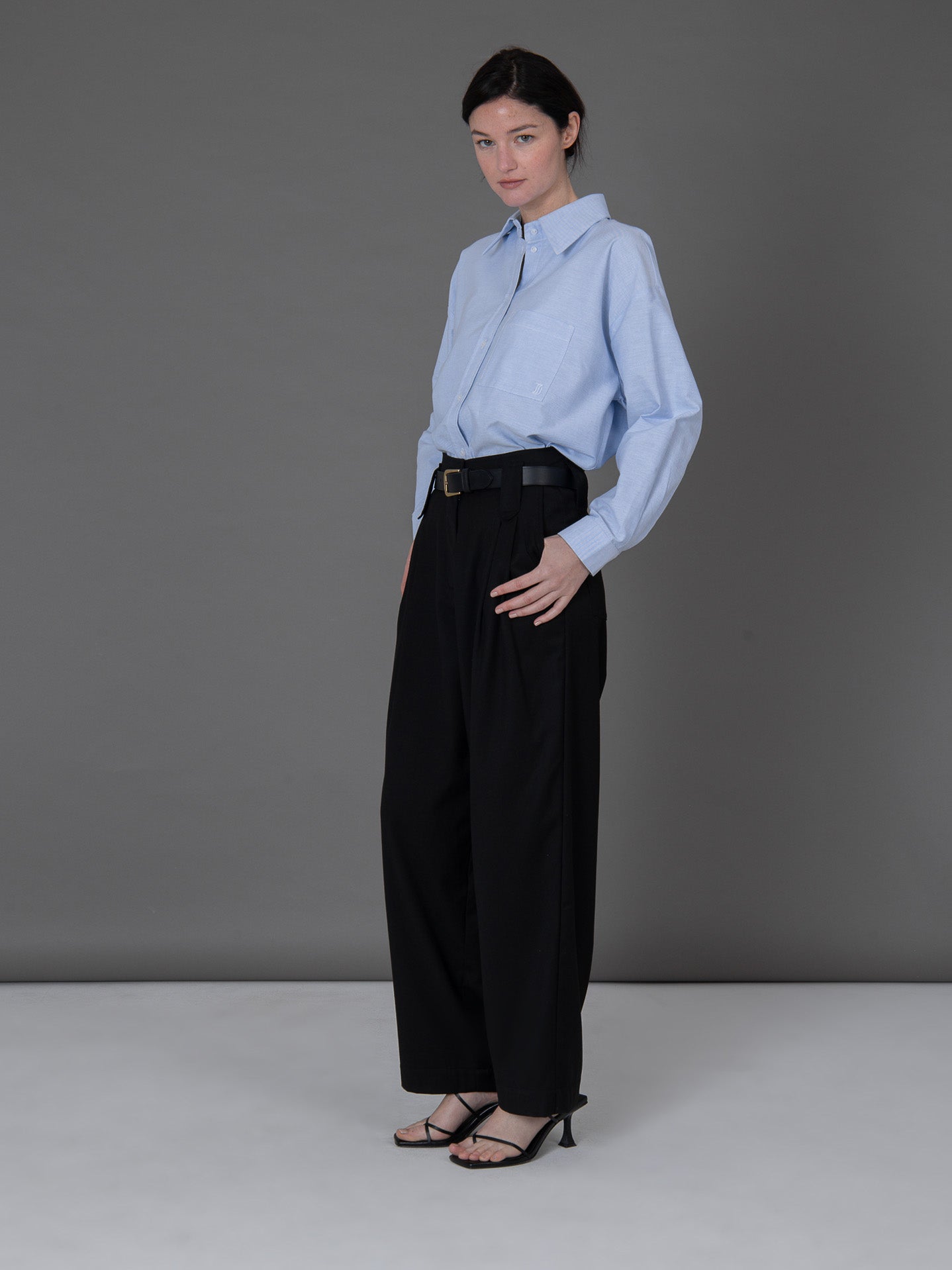 CHEMISE ANNA BLEU CIEL
