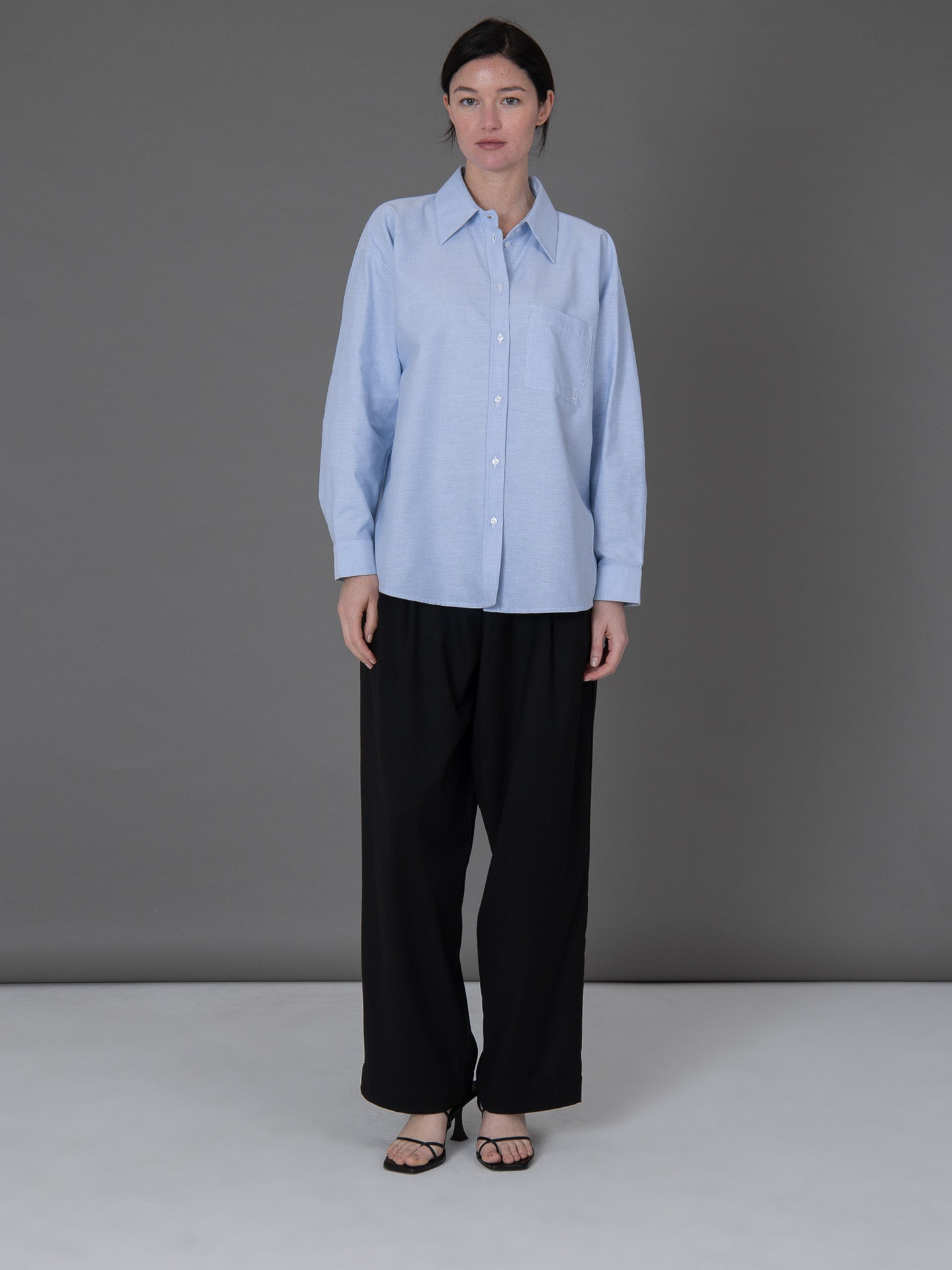 CHEMISE ANNA BLEU CIEL