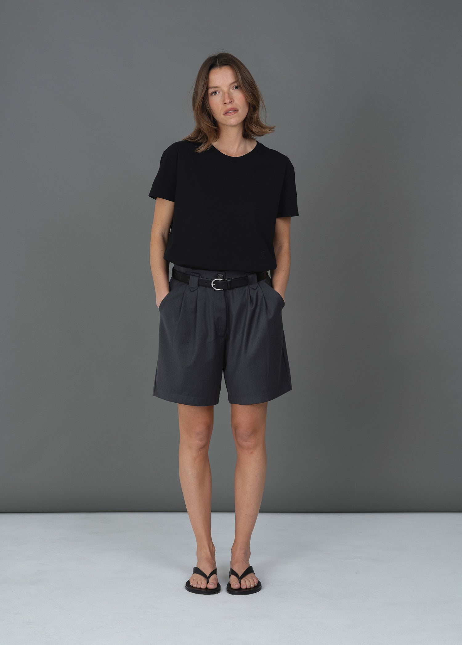 Andrea shorts grey
