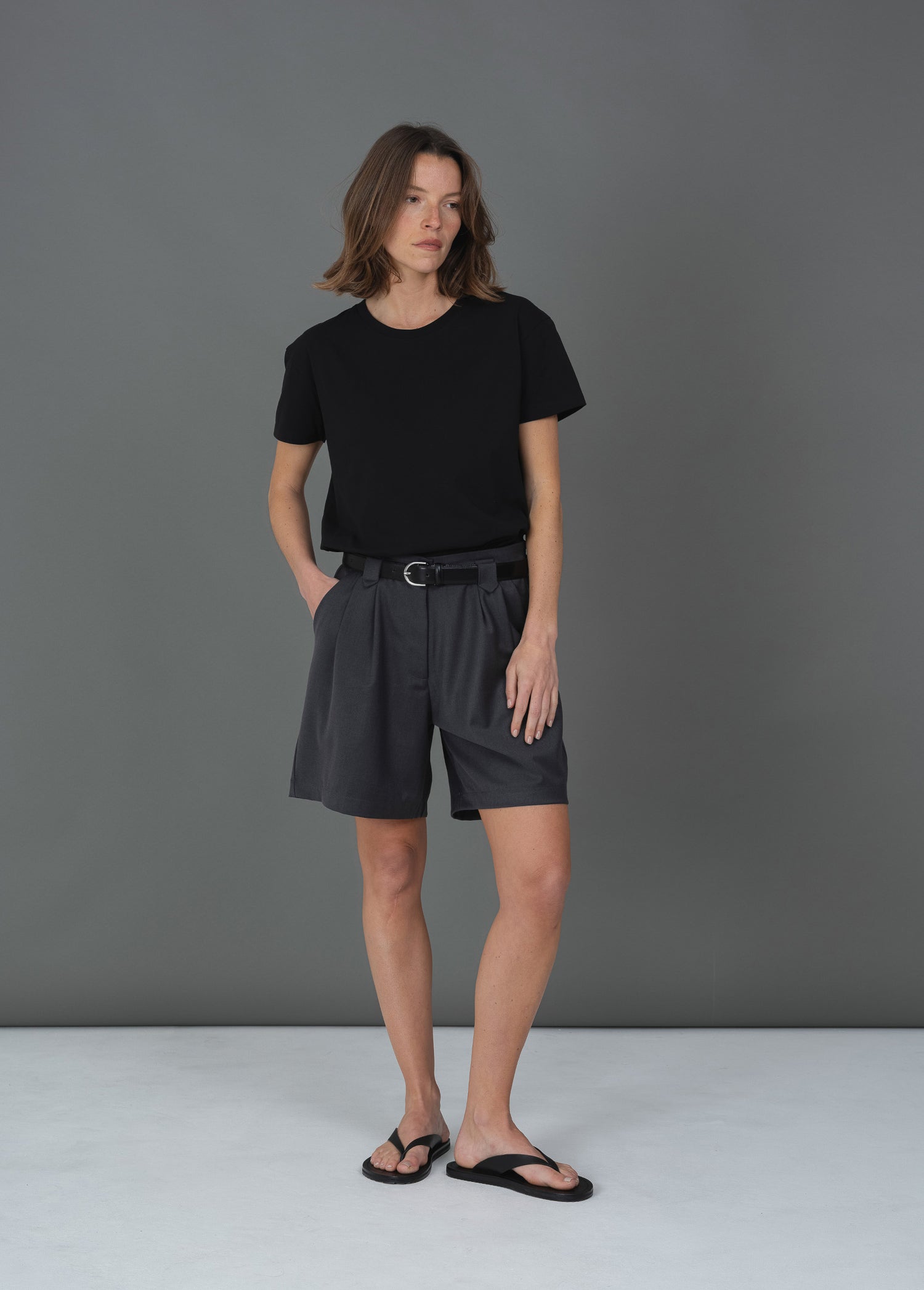 Andrea shorts grey