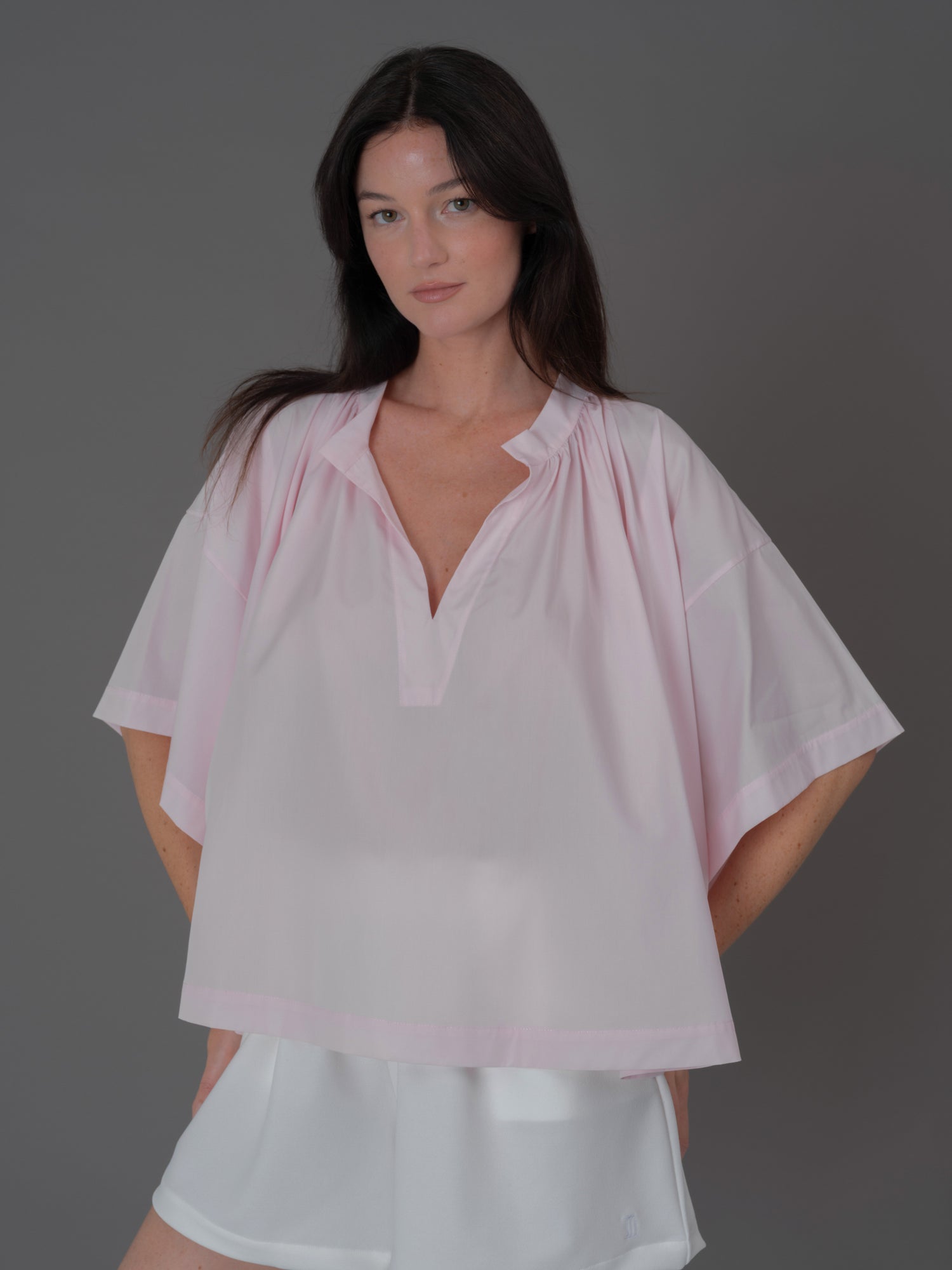 Chemise Vanessa rose