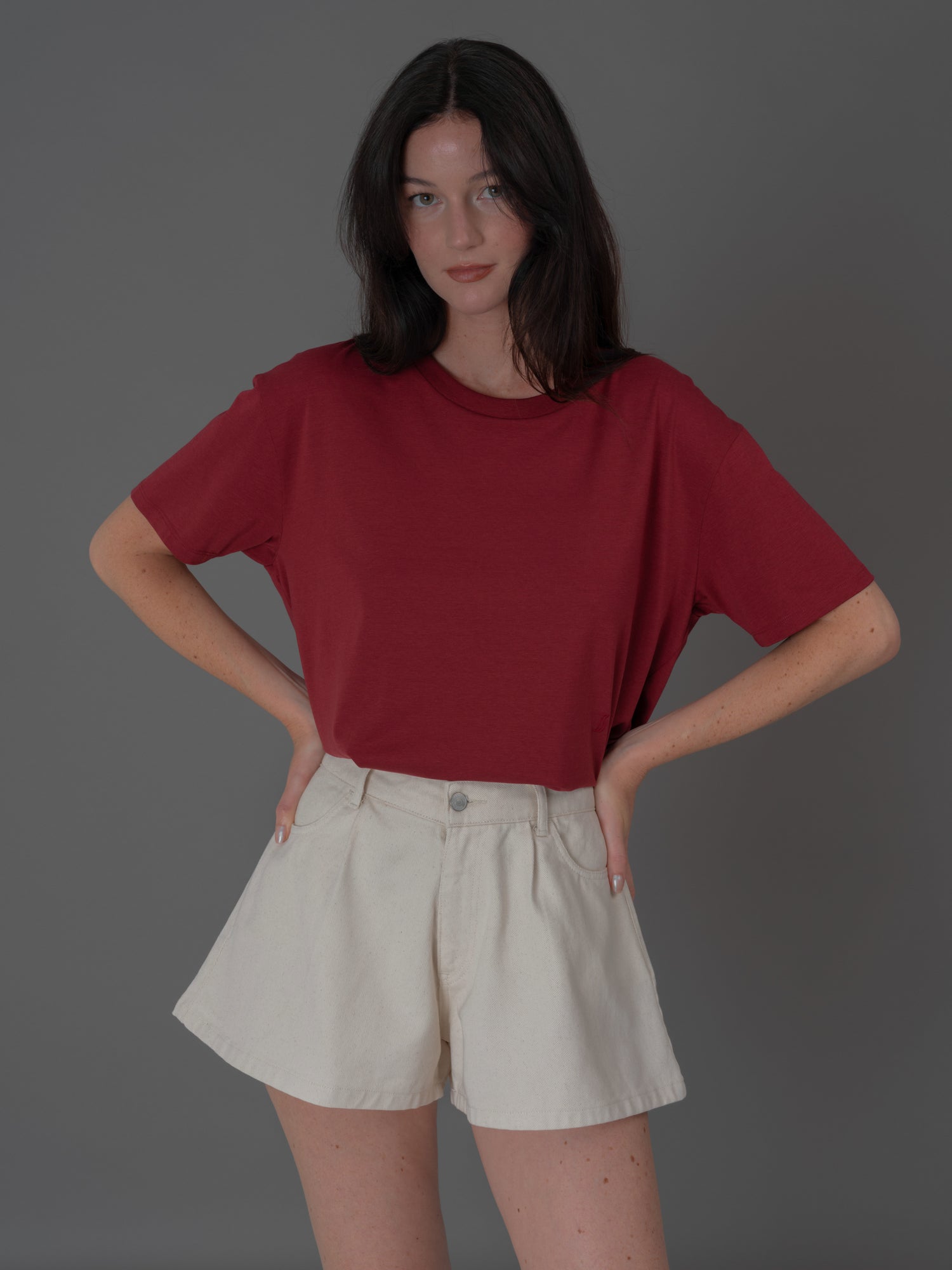 T-shirt Milo rouge