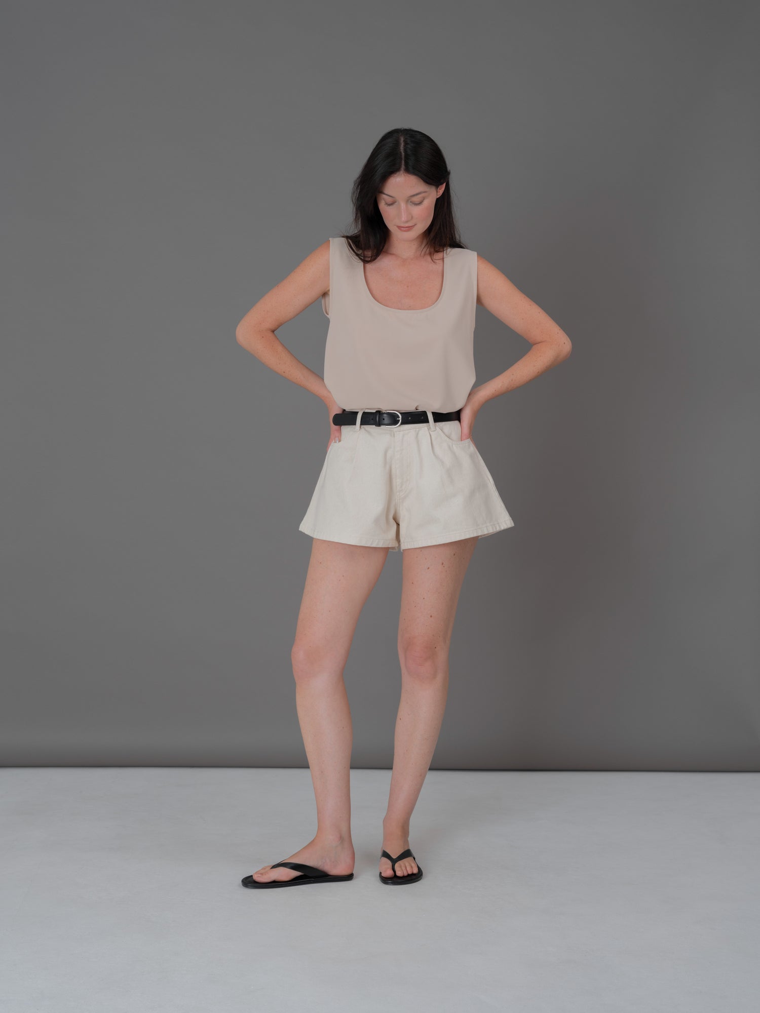 Short Jude beige