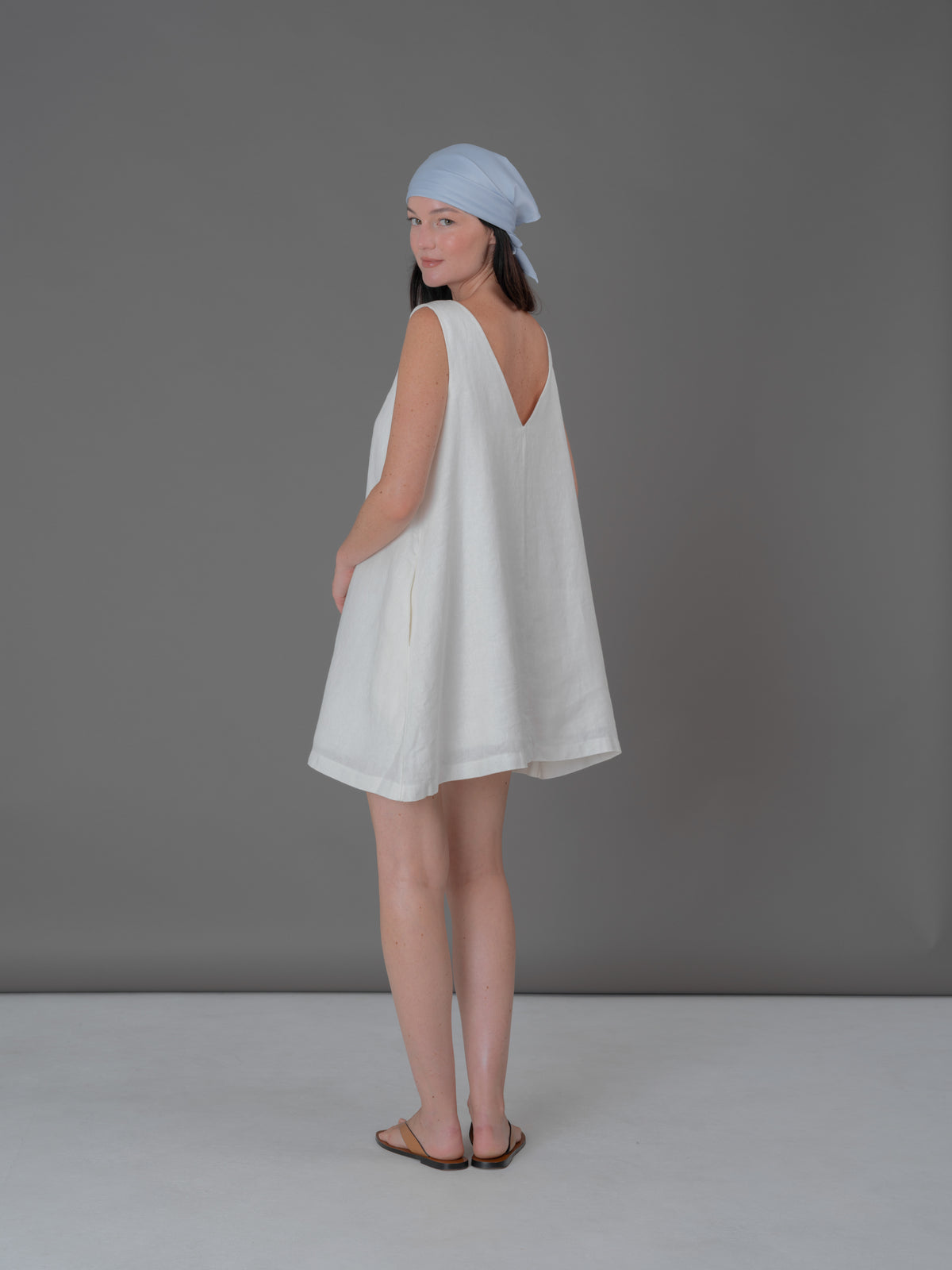 Elsa dress linen