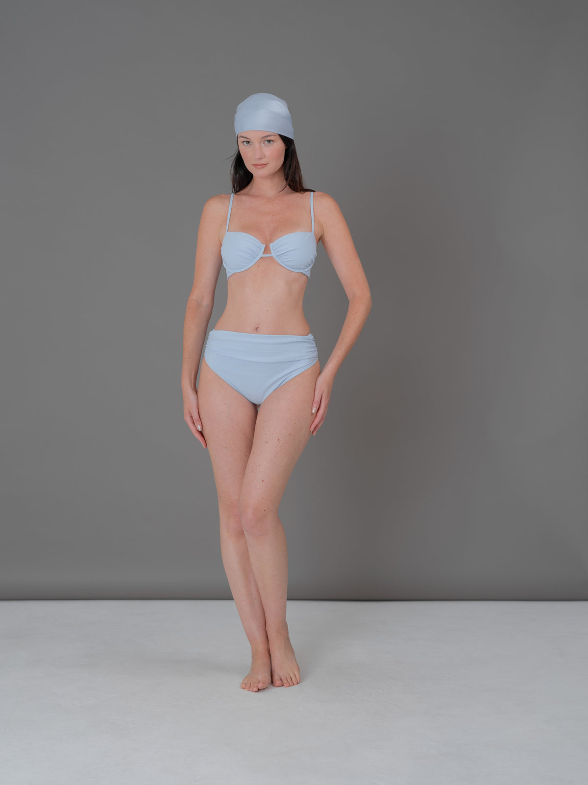 Bikini top Riviera blue