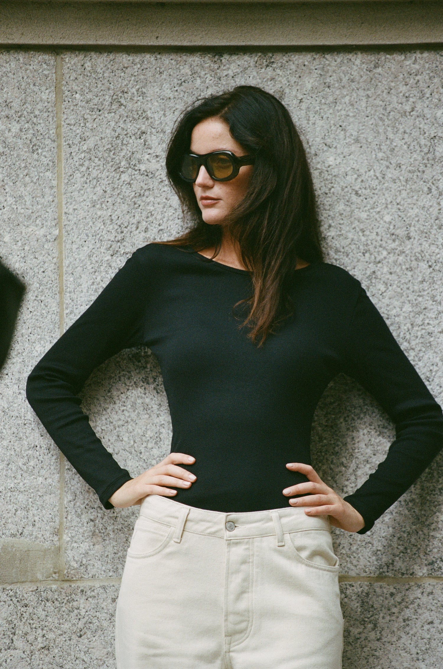 T-Shirt manches longues Joe noir