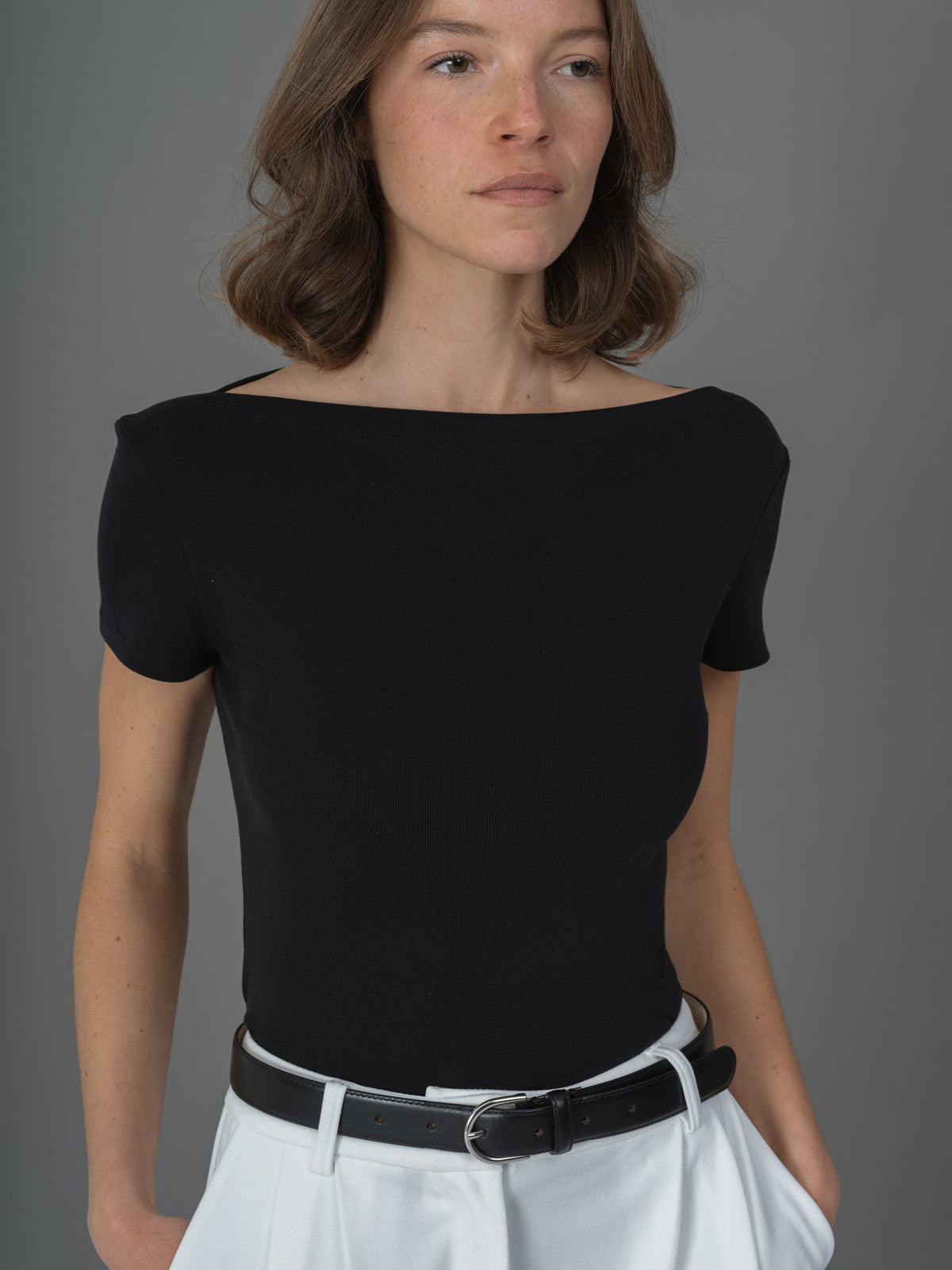 Boat tee black