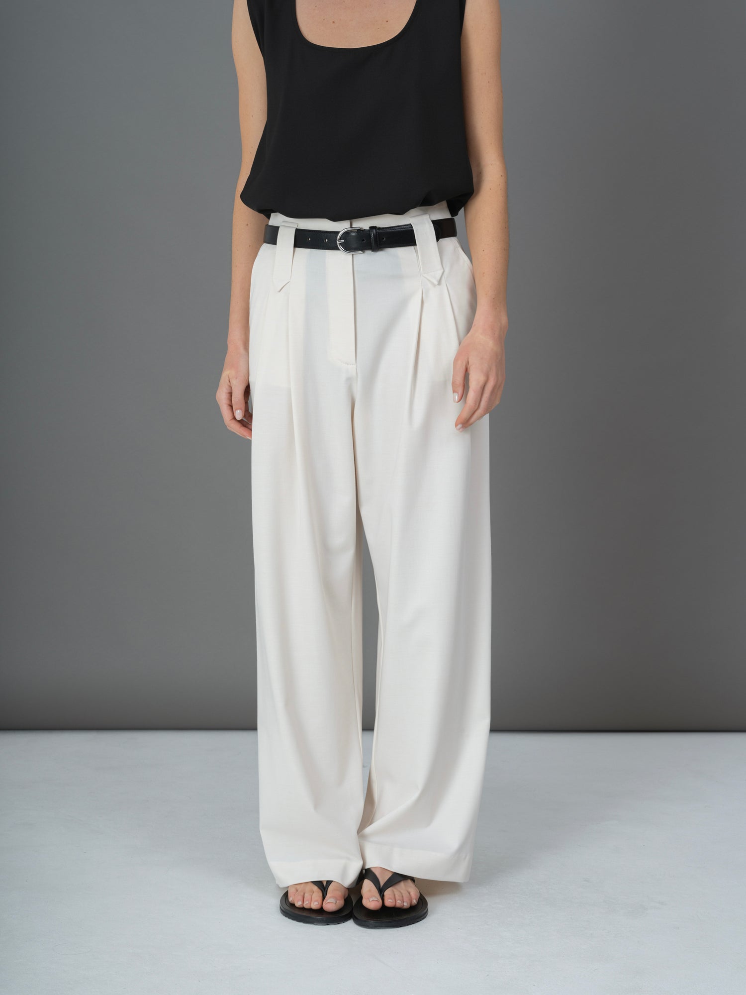 Cream André pants