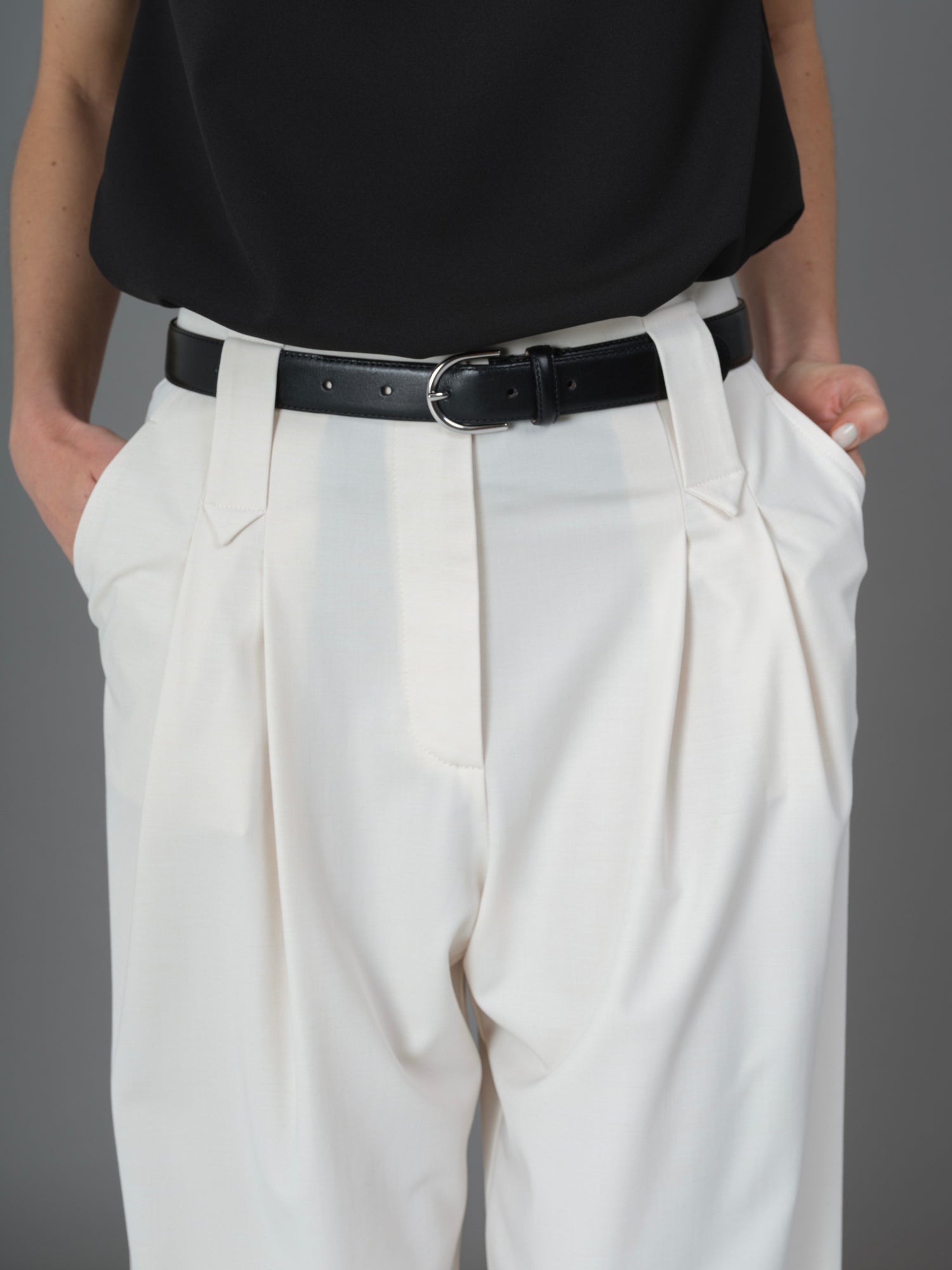 Cream André pants