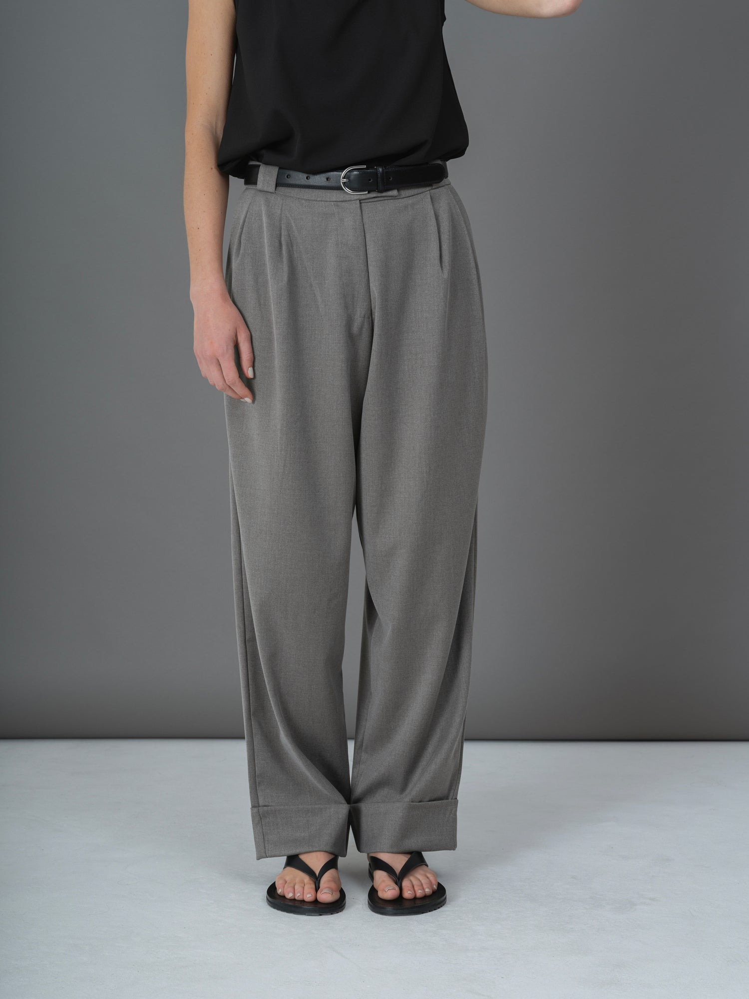 Pantalon Lino gris