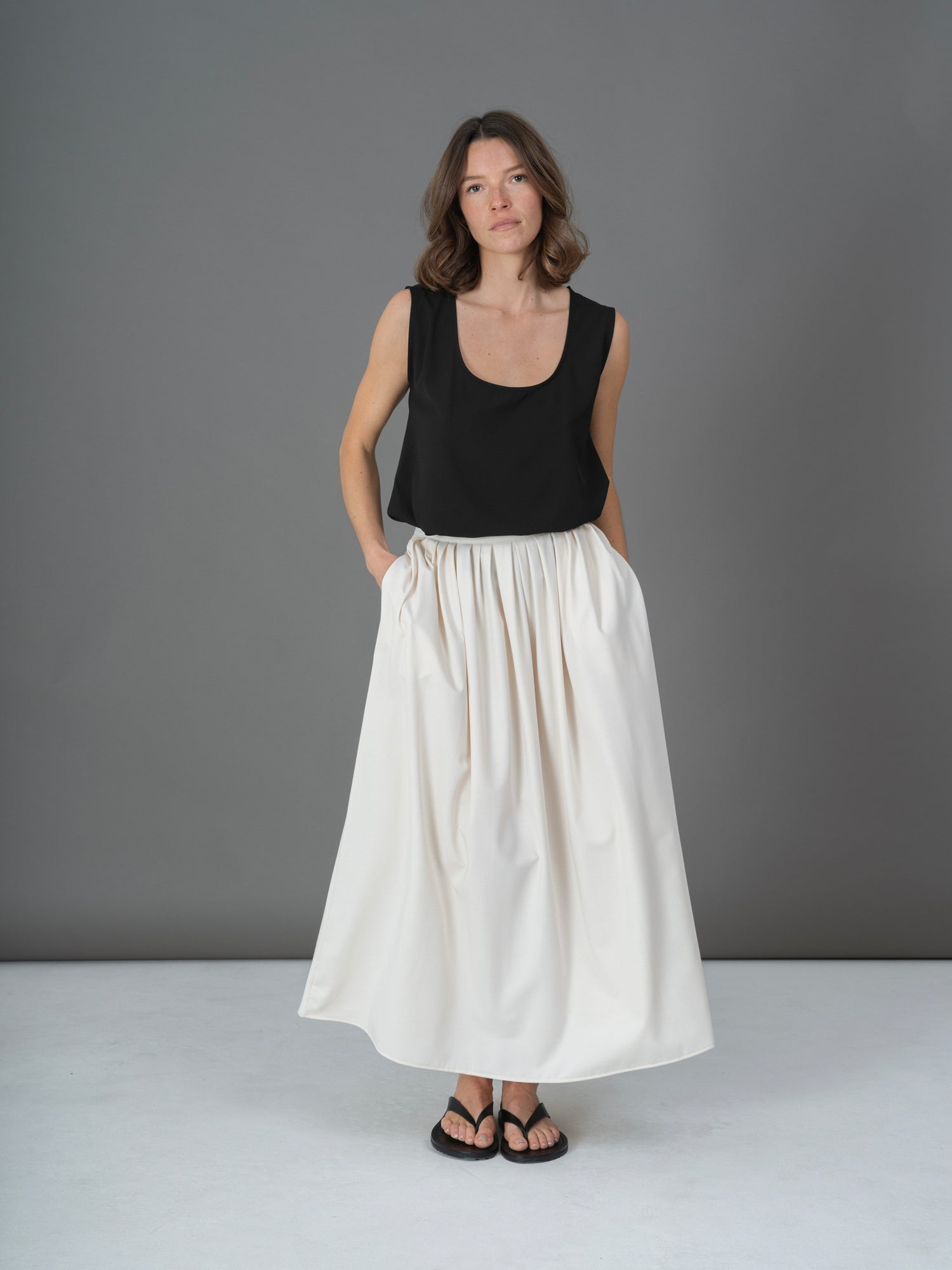 Rita skirt cream