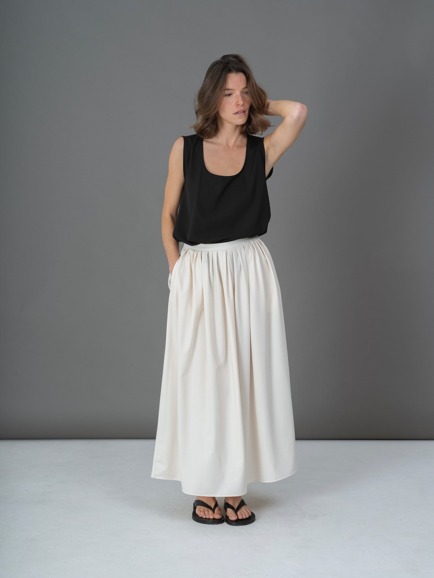 Rita skirt cream