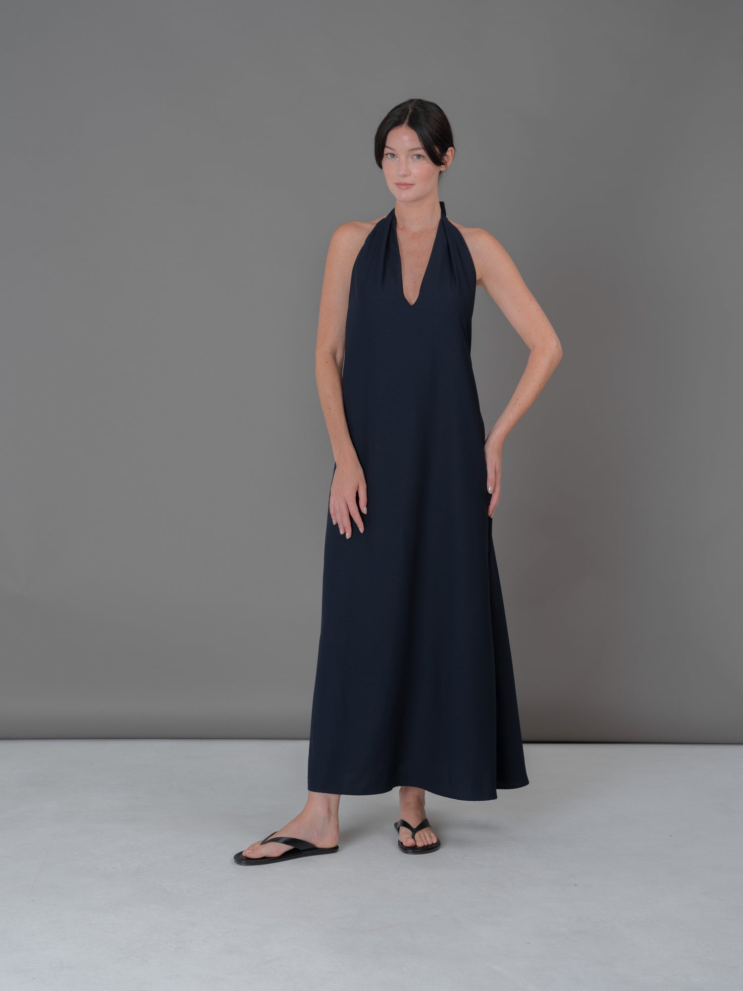 Cali dress navy blue