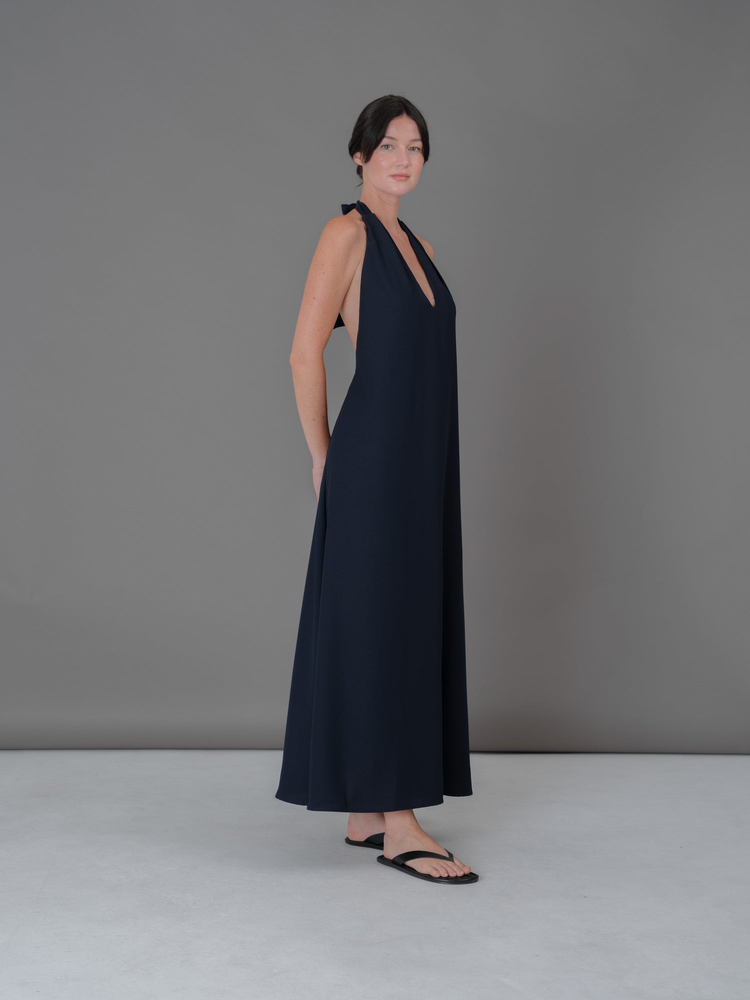 Cali dress navy blue
