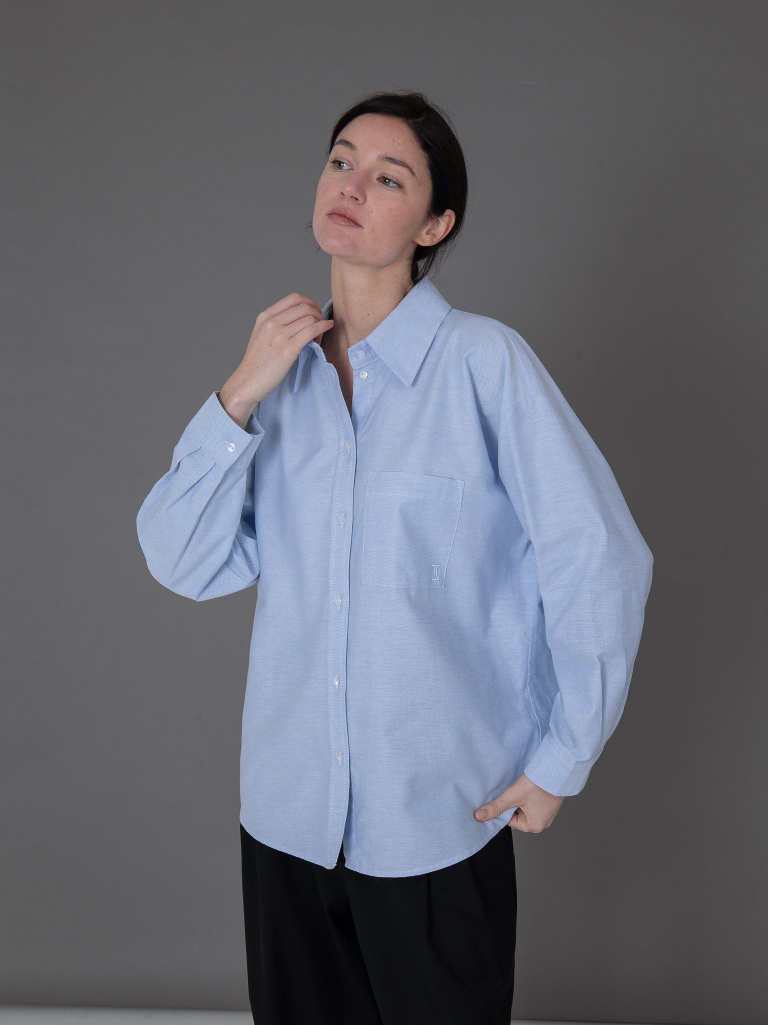 CHEMISE ANNA BLEU CIEL