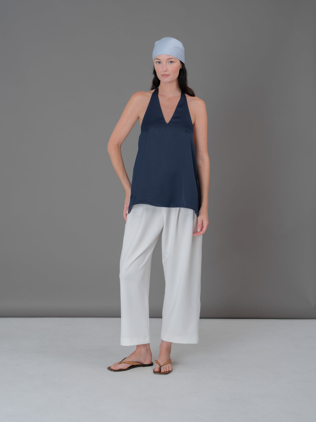 Leslie top midnight blue