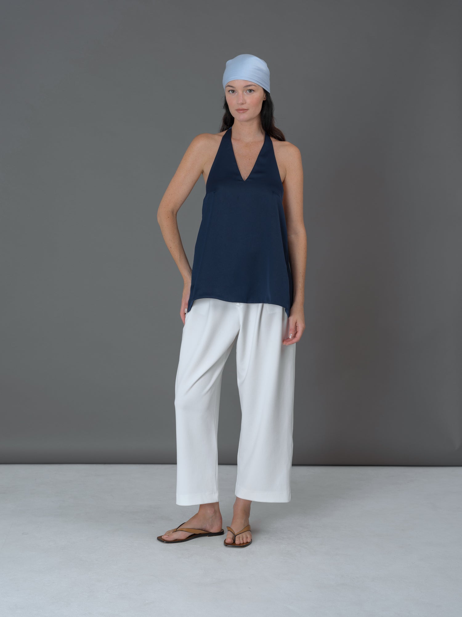 Leslie top midnight blue