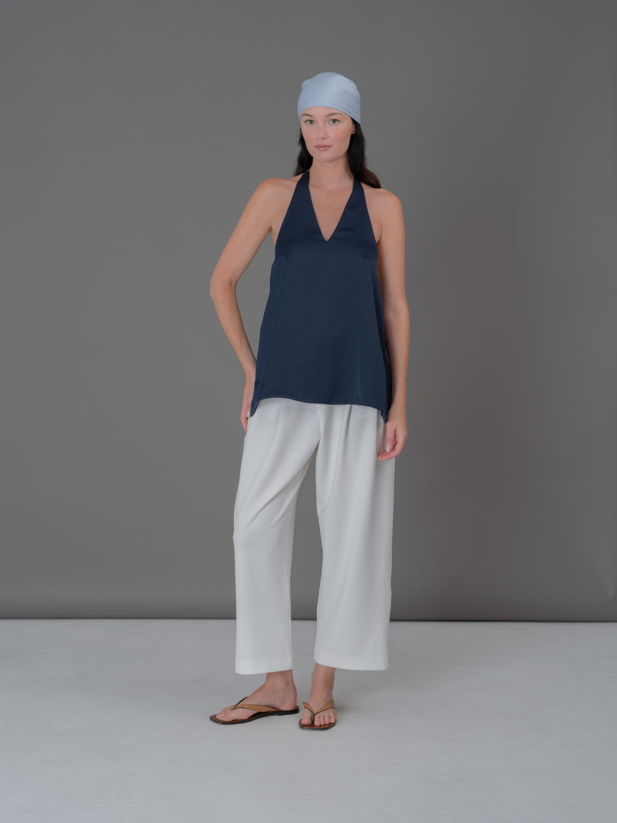 Leslie top midnight blue