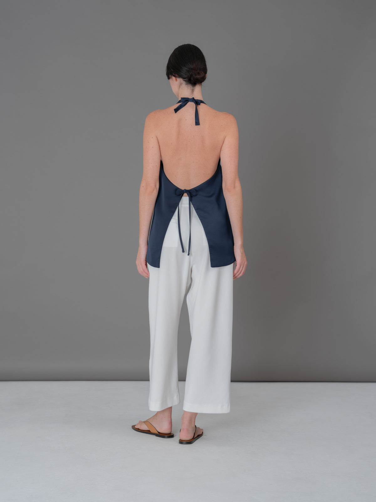 Leslie top midnight blue
