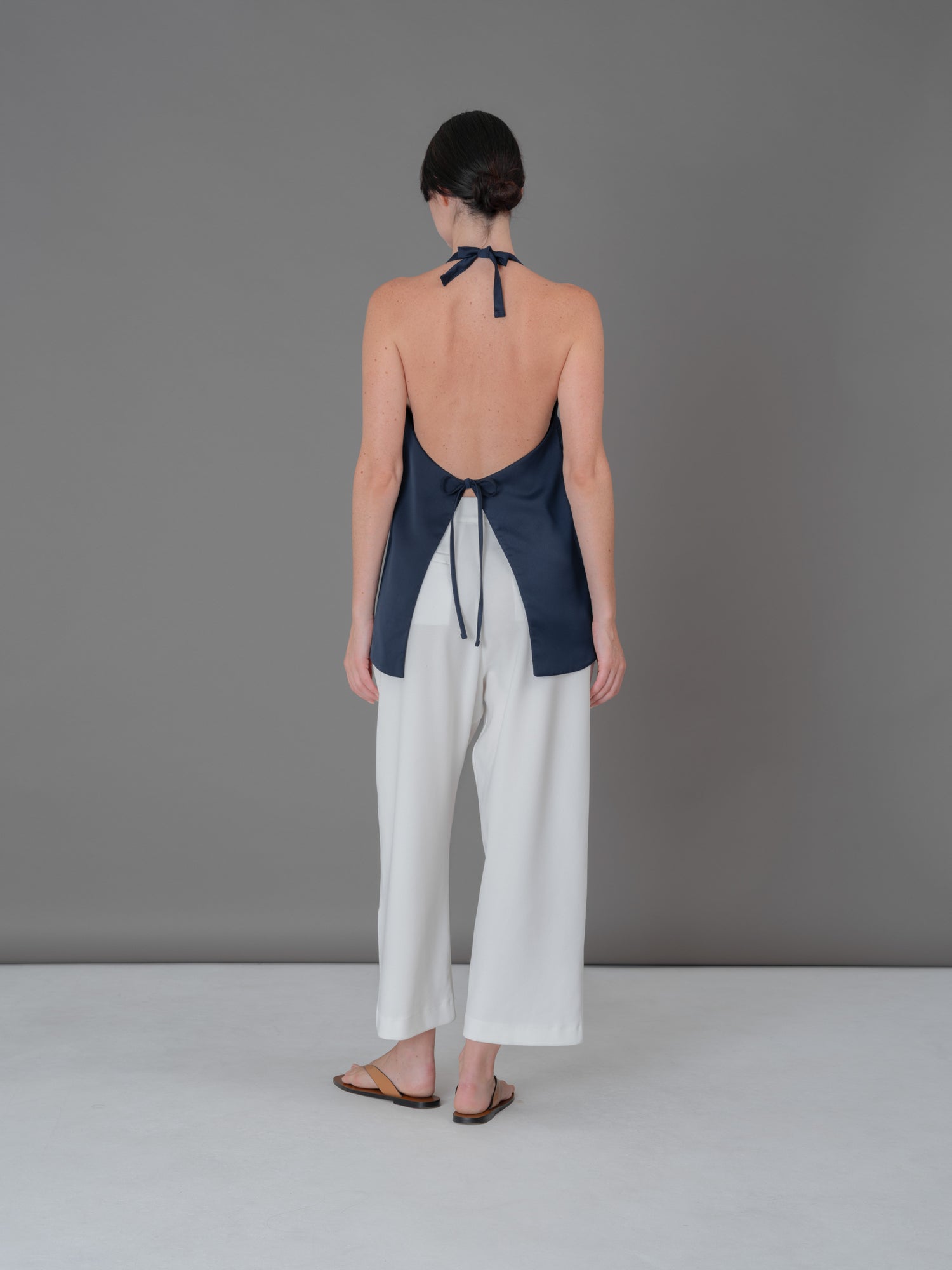 Leslie top midnight blue