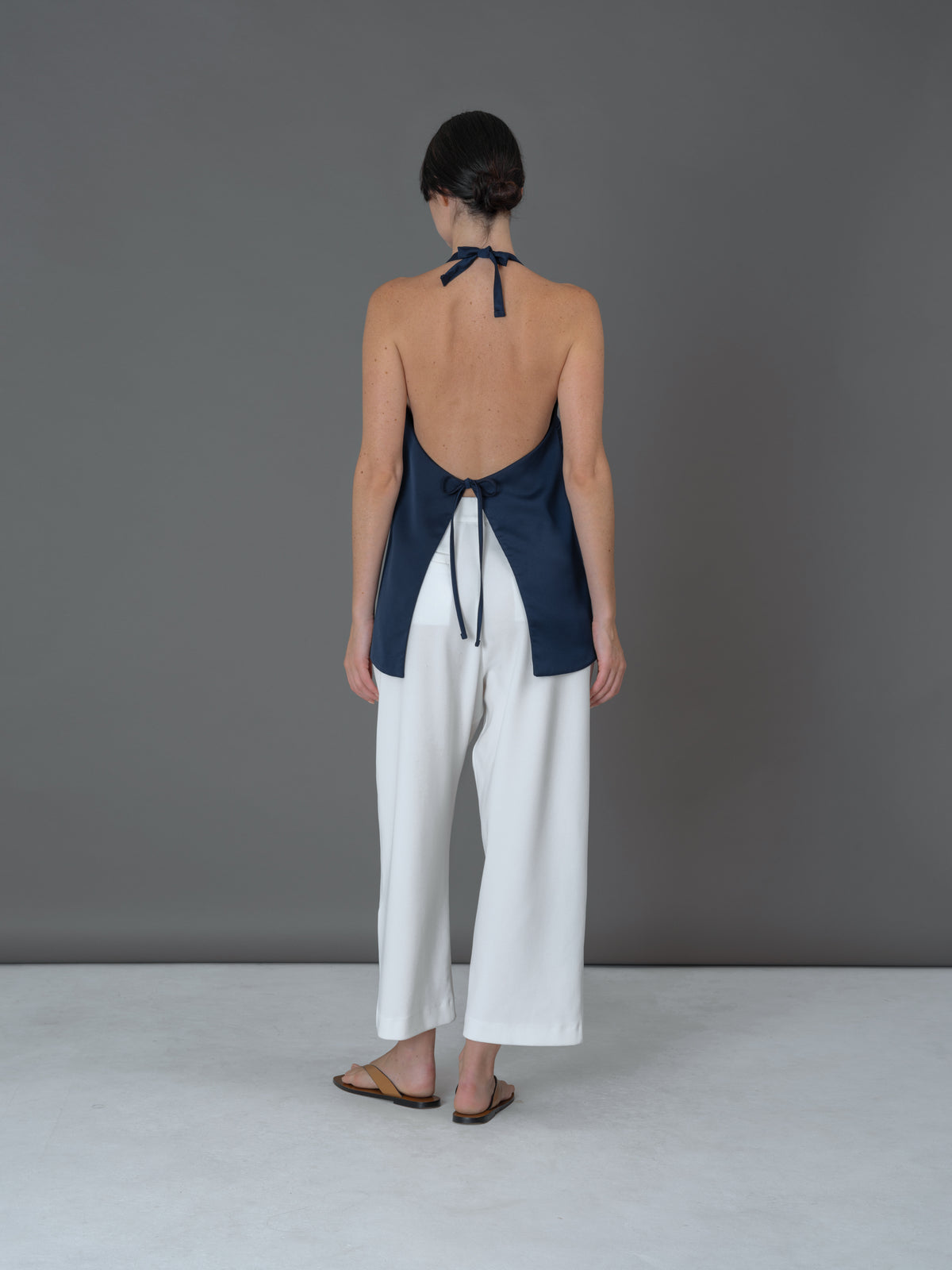 Leslie top midnight blue