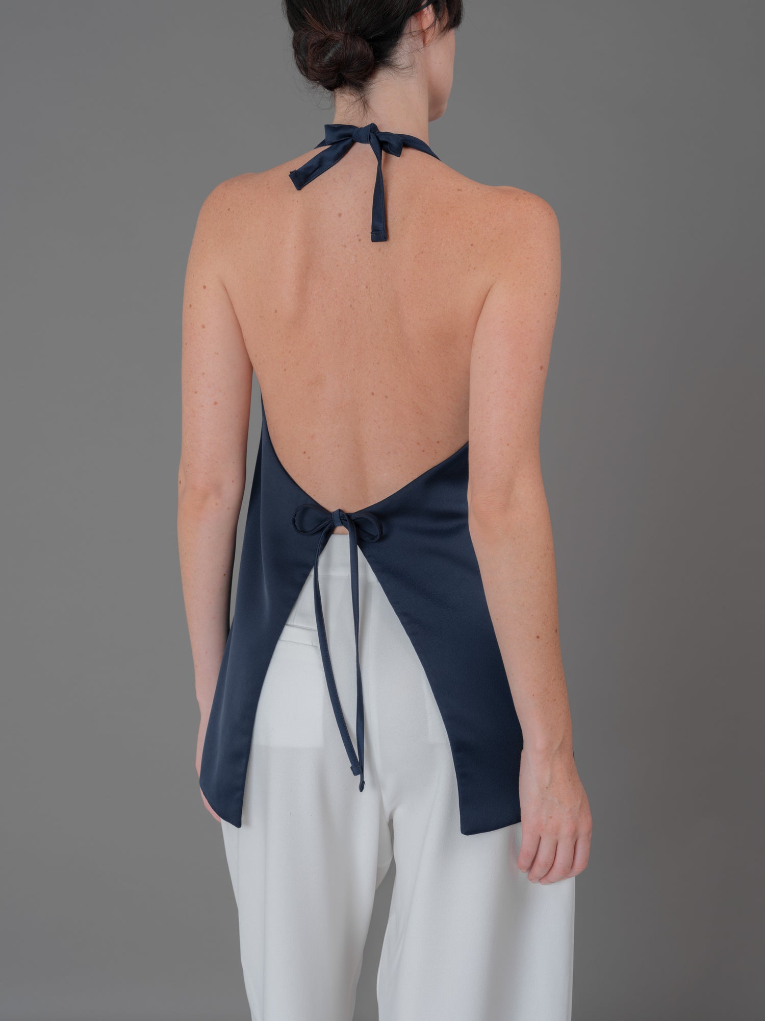 Leslie top midnight blue
