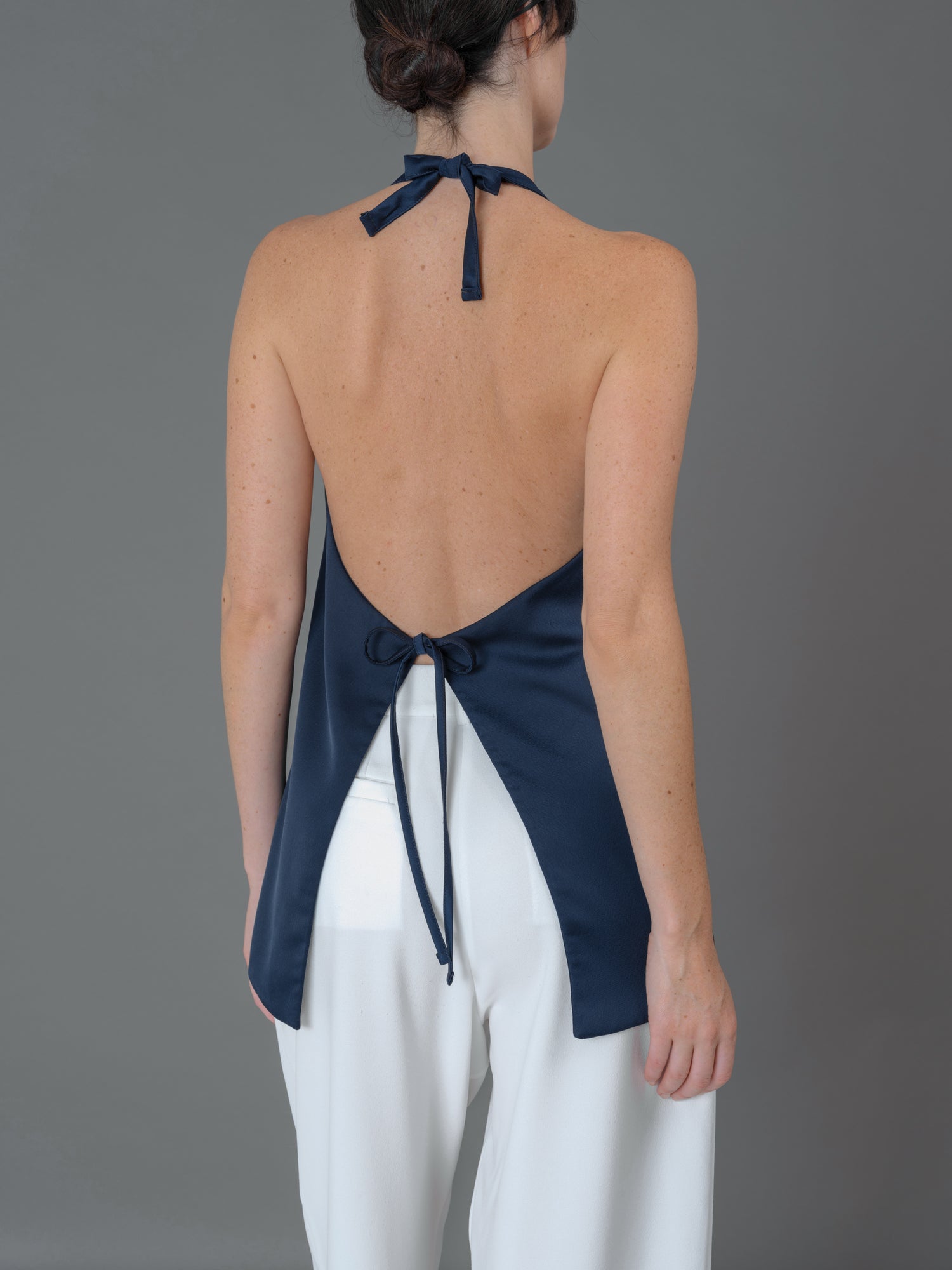Leslie top midnight blue