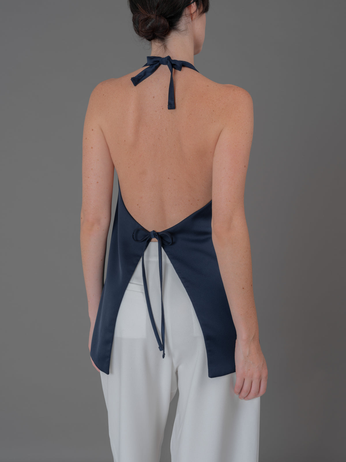 Leslie top midnight blue