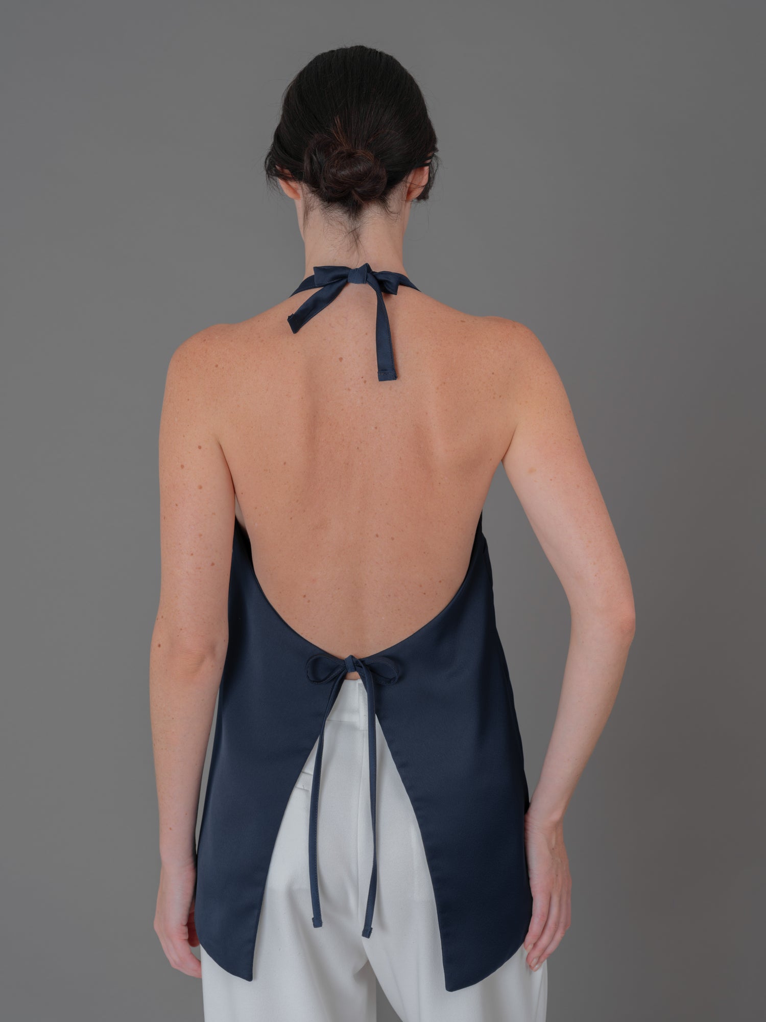 Leslie top midnight blue
