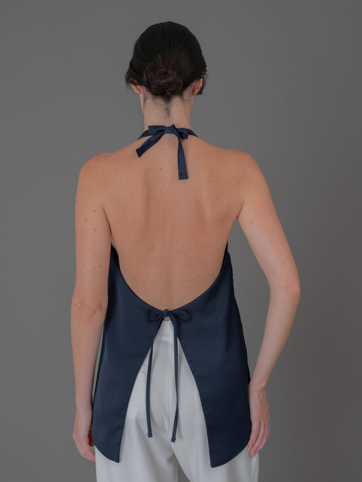 Leslie top midnight blue