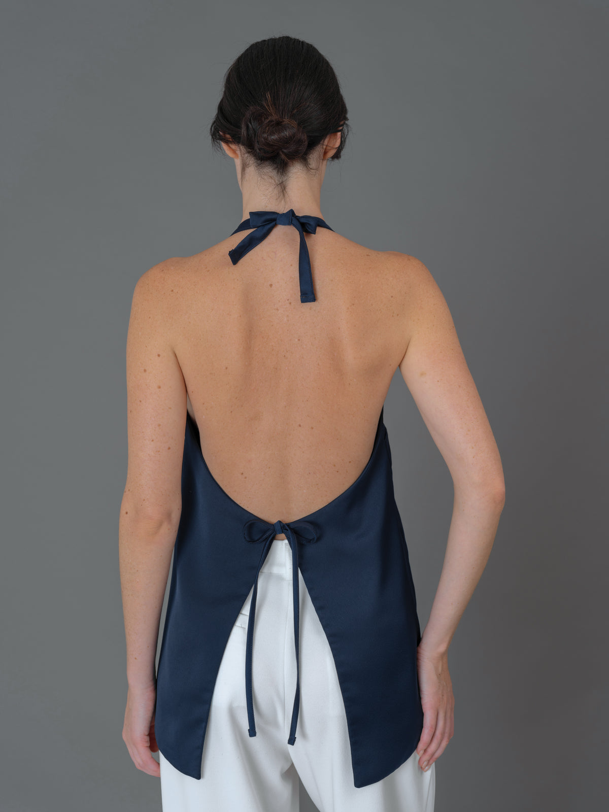 Leslie top midnight blue