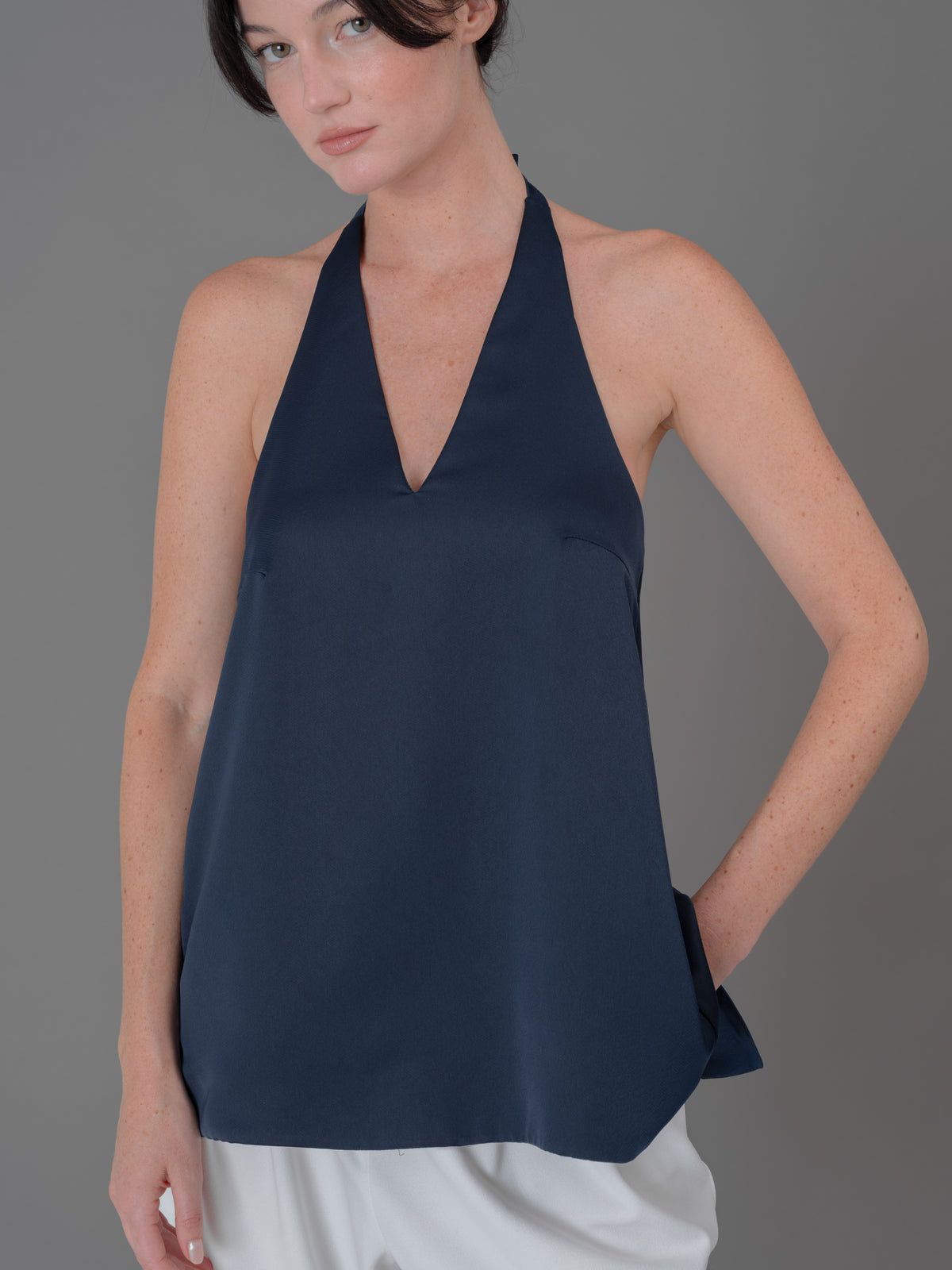 Leslie top midnight blue