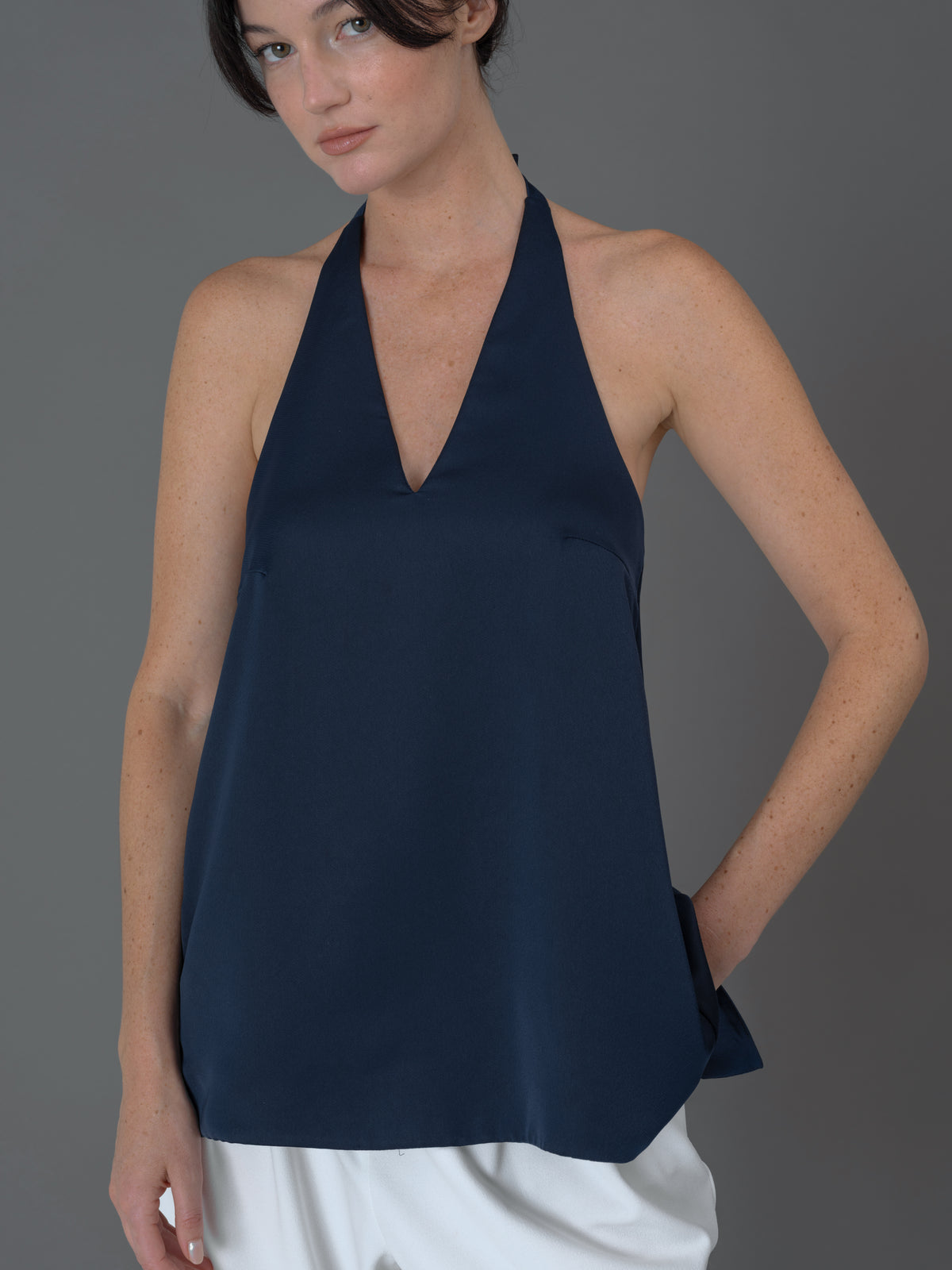 Leslie top midnight blue