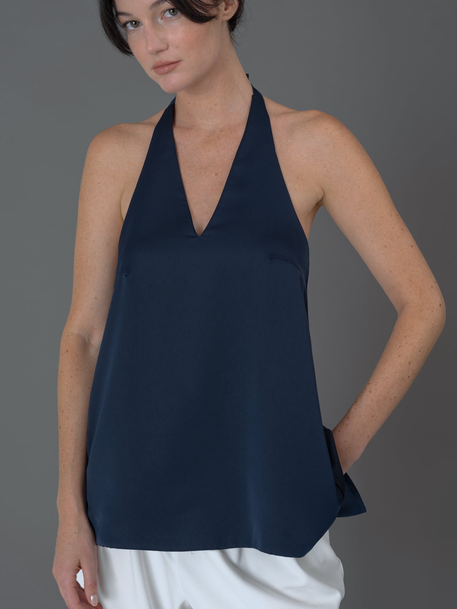 Leslie top midnight blue