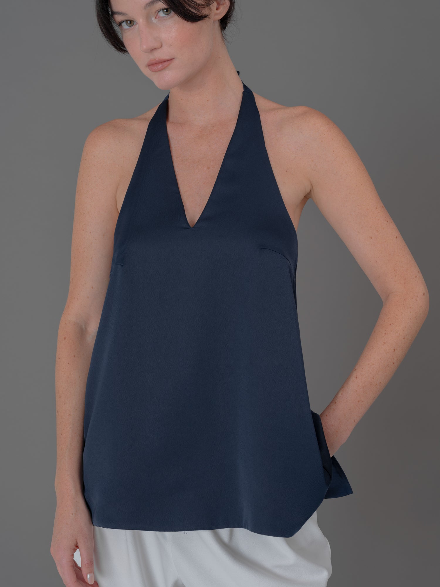 Leslie top midnight blue