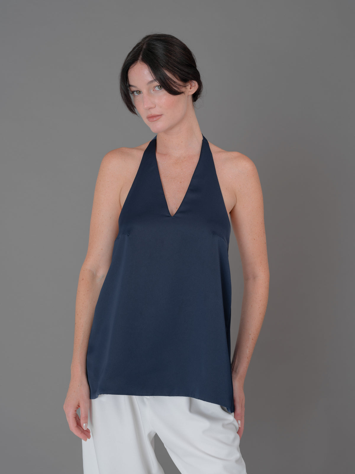 Leslie top midnight blue