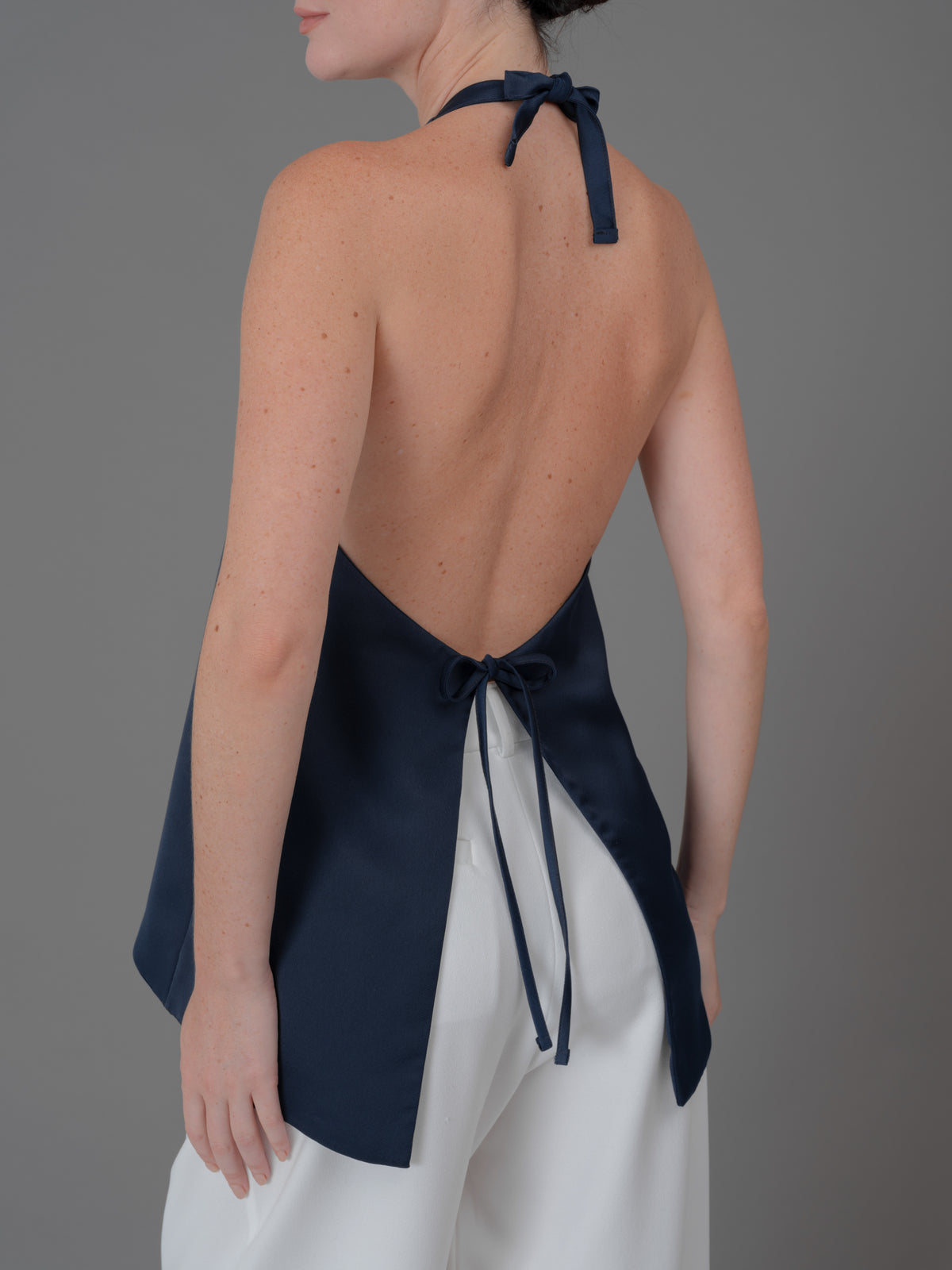 Leslie top midnight blue