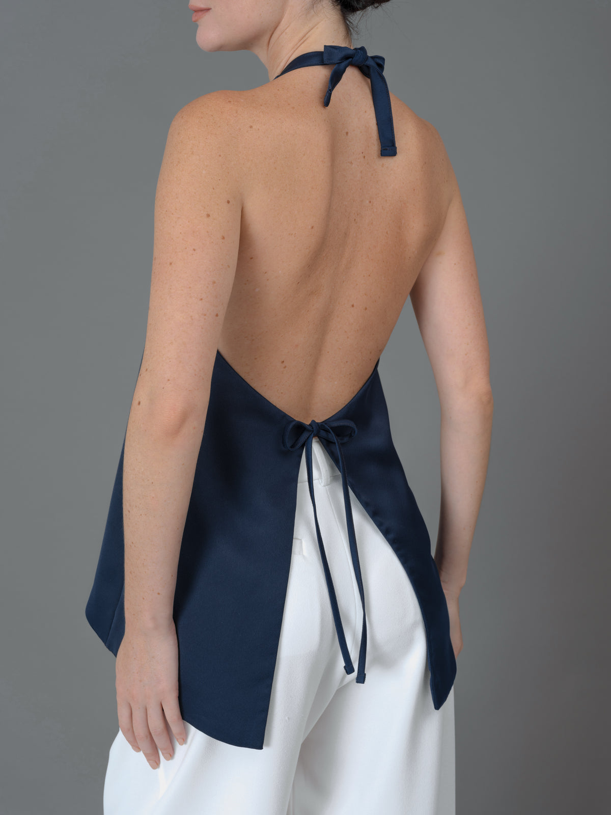 Leslie top midnight blue