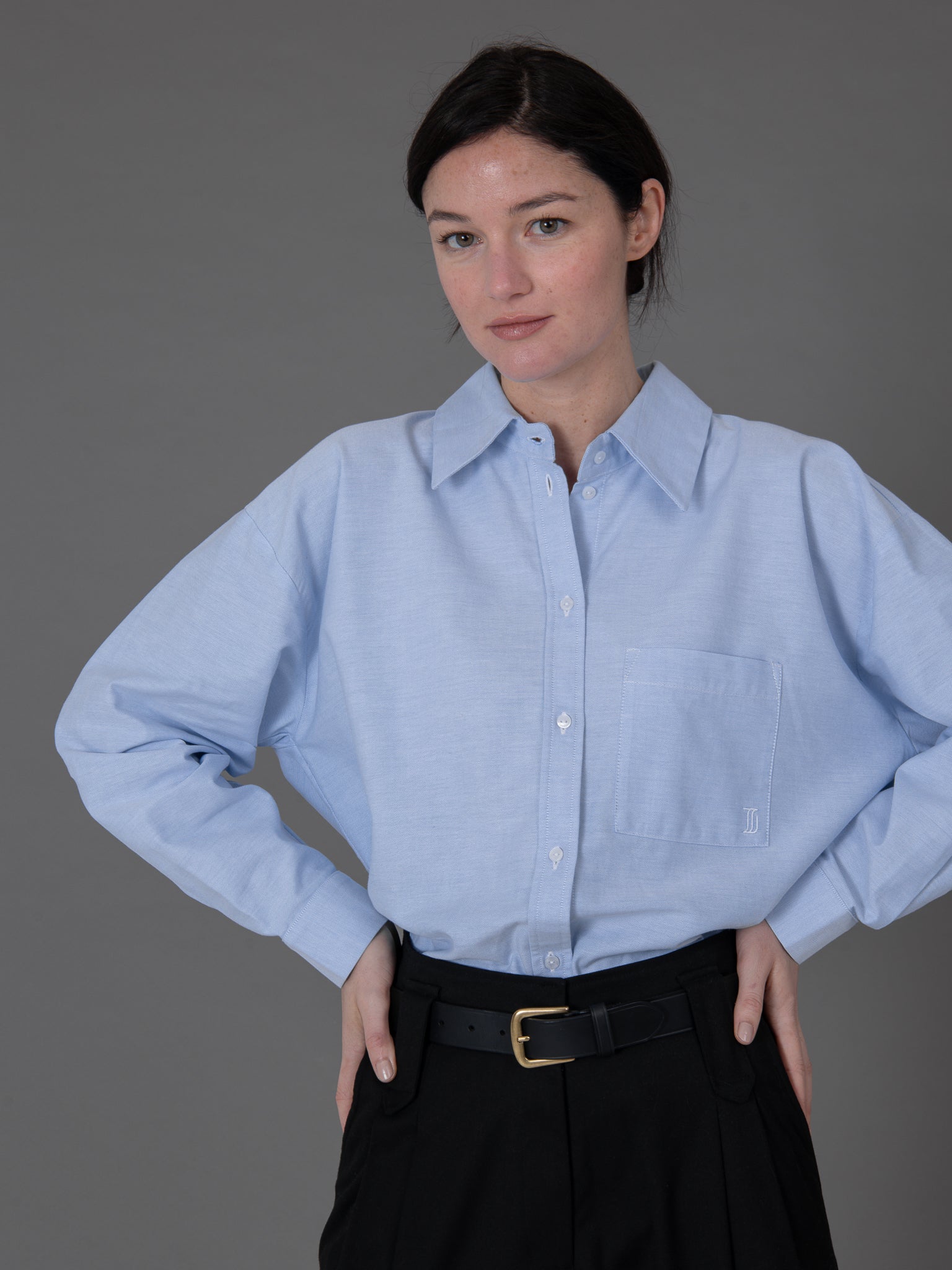 CHEMISE ANNA BLEU CIEL