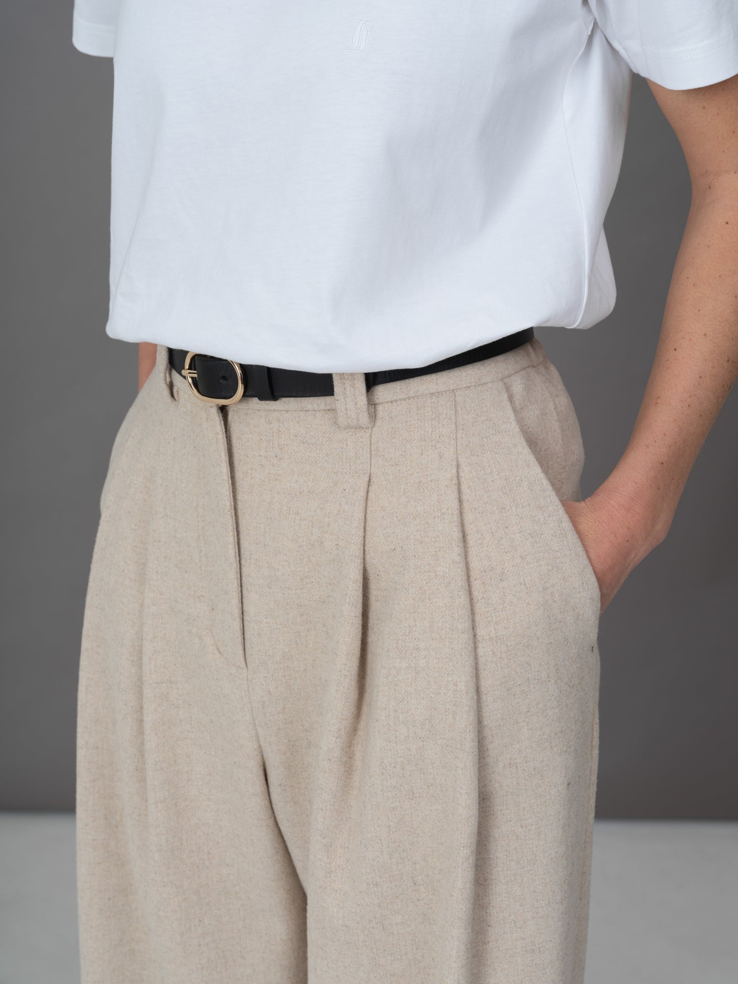 Pantalon Georges beige 