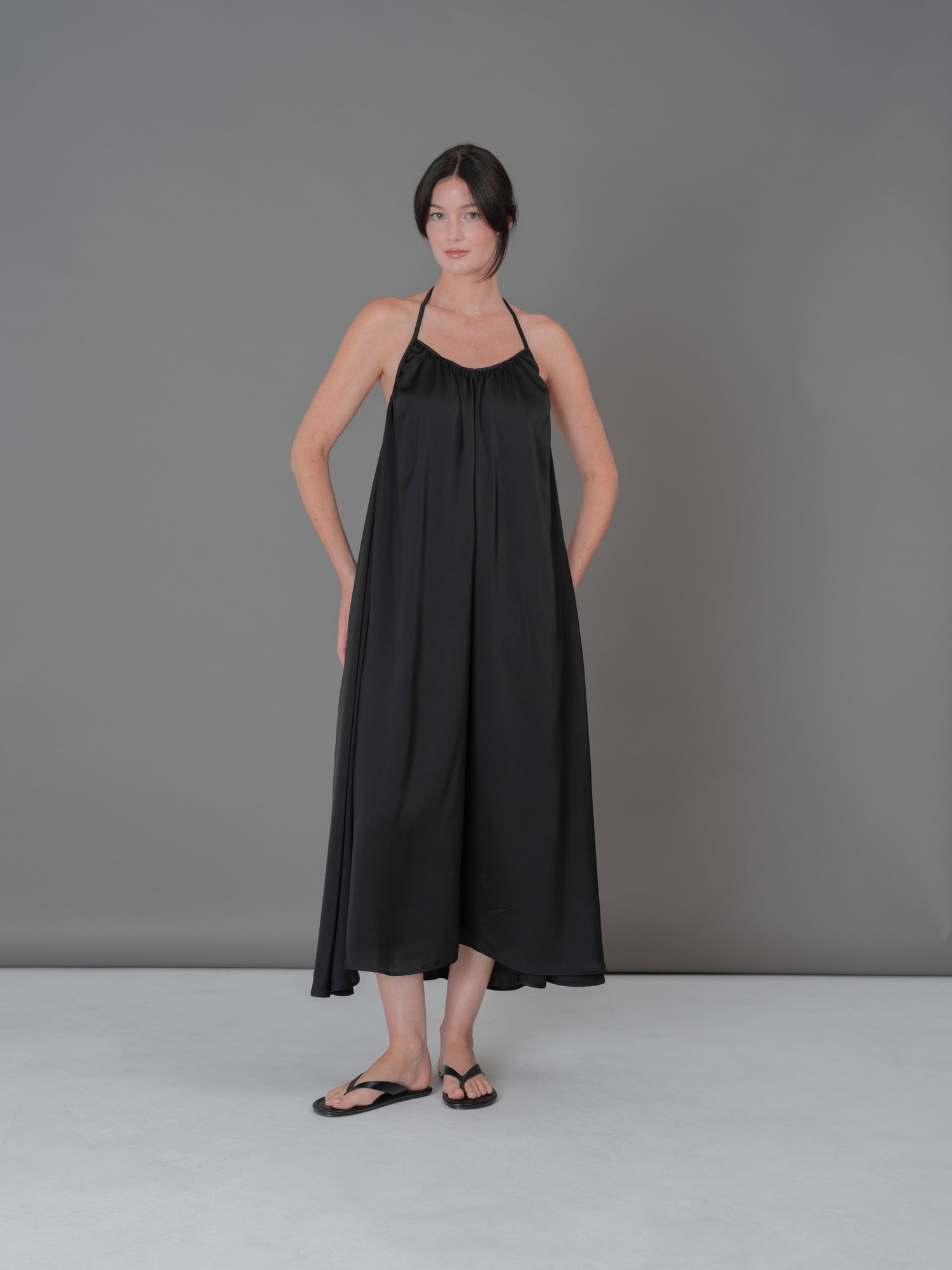 Moon dress black